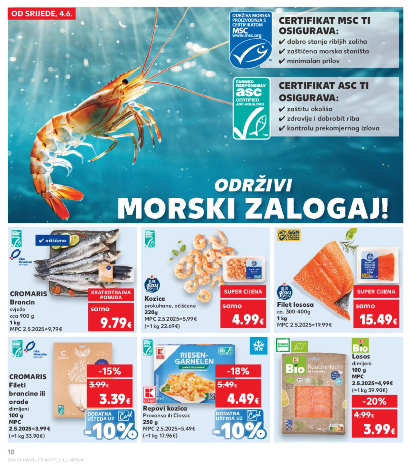 Kaufland katalog Akcija 04.06.-10.06.2025. Odabrane poslovnice