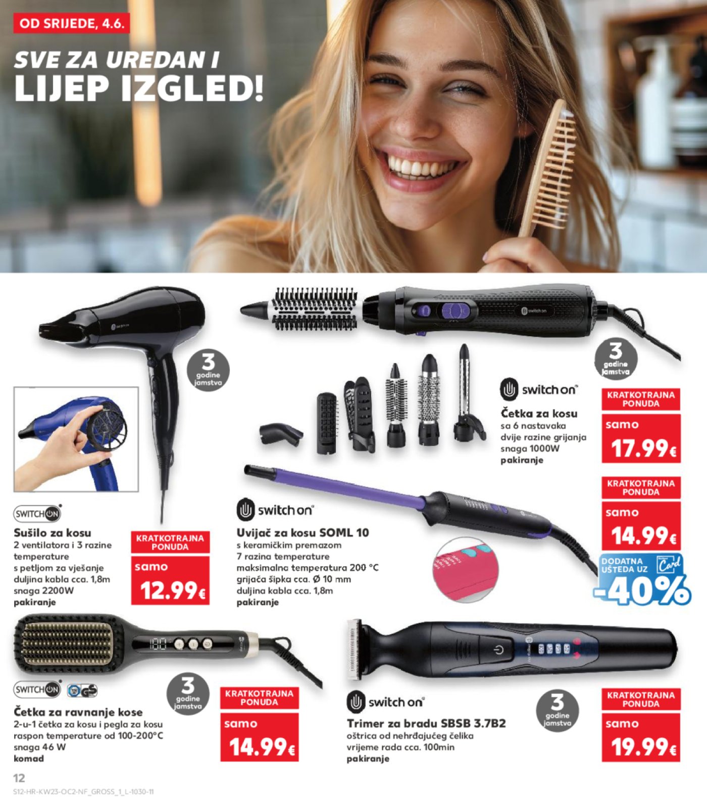 Kaufland katalog Neprehrambenih proizvoda 04.06.-10.06.2025. Odabrane poslovnice