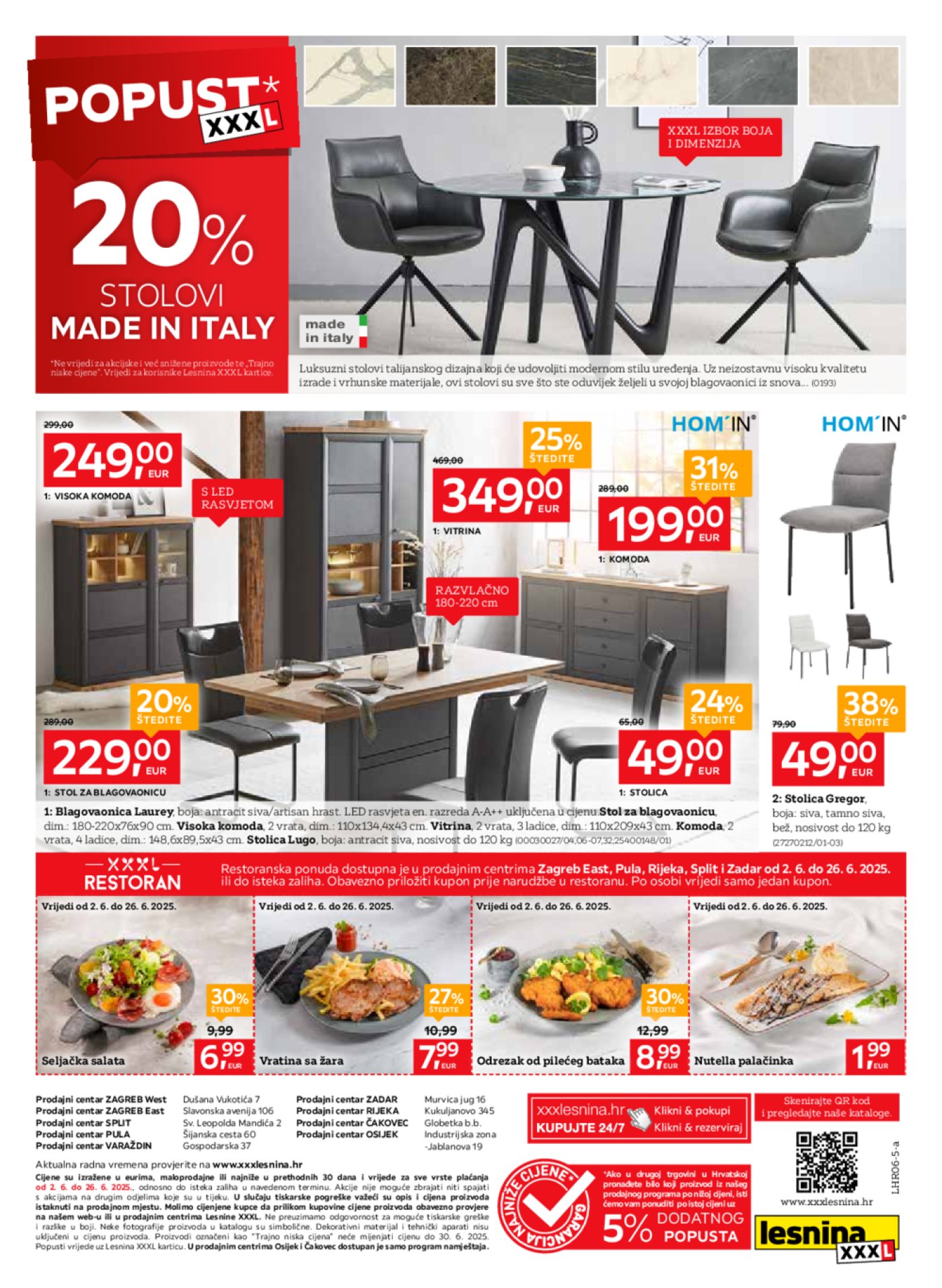 Lesnina katalog Festival brendova - namještaj 02.06.-26.06.2025.