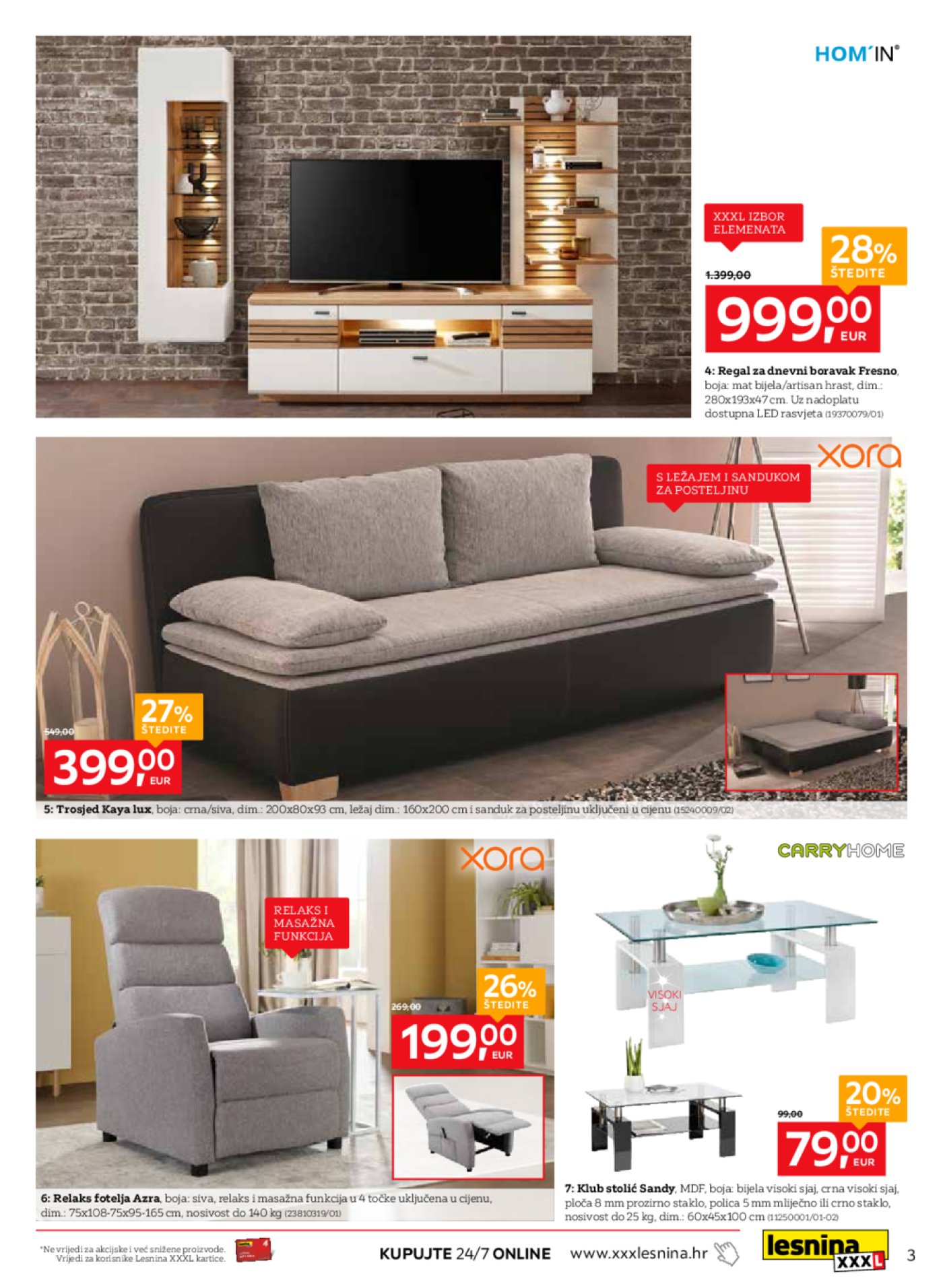 Lesnina katalog Festival brendova - namještaj 02.06.-26.06.2025.