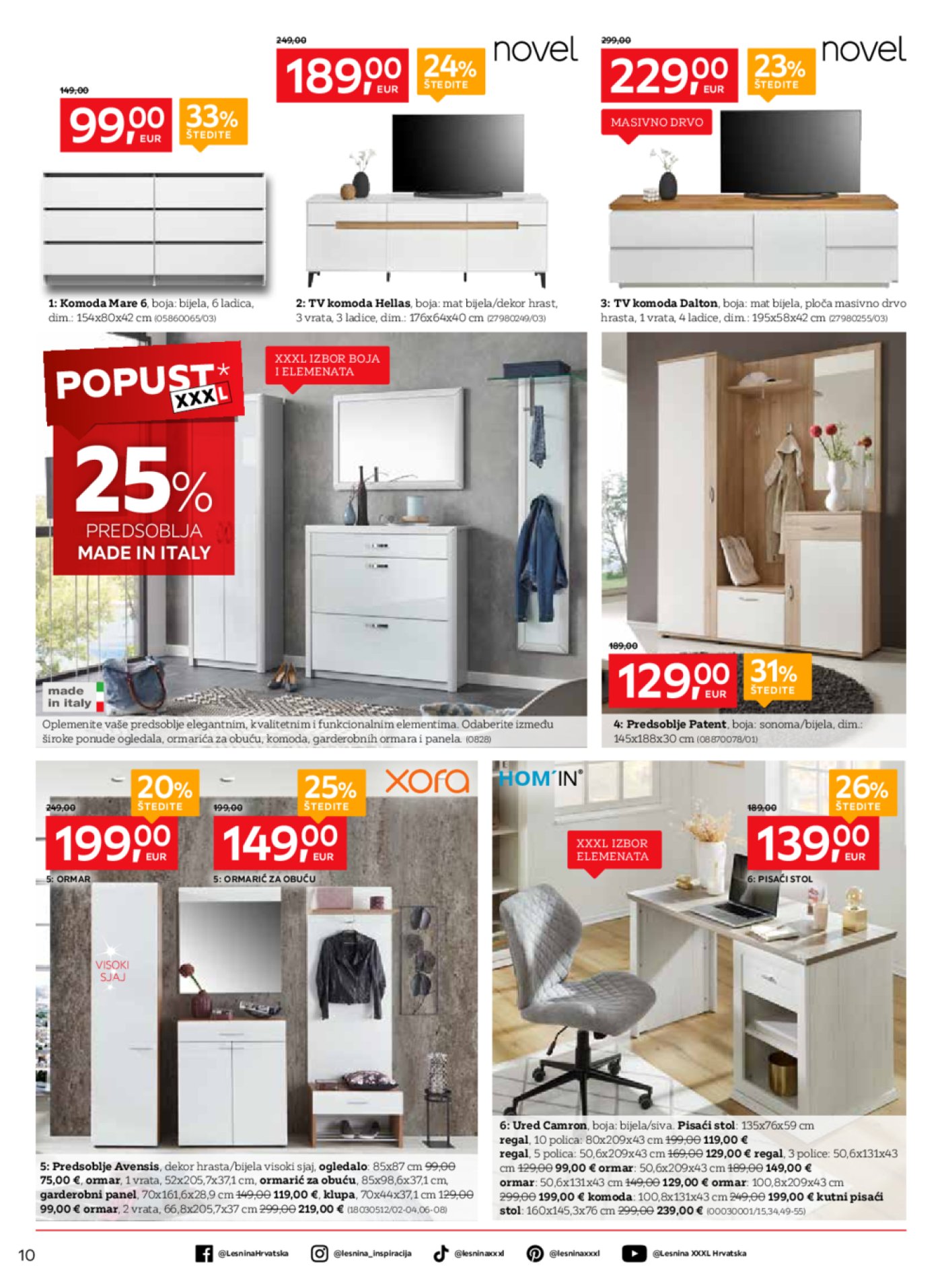 Lesnina katalog Festival brendova - namještaj 02.06.-26.06.2025.