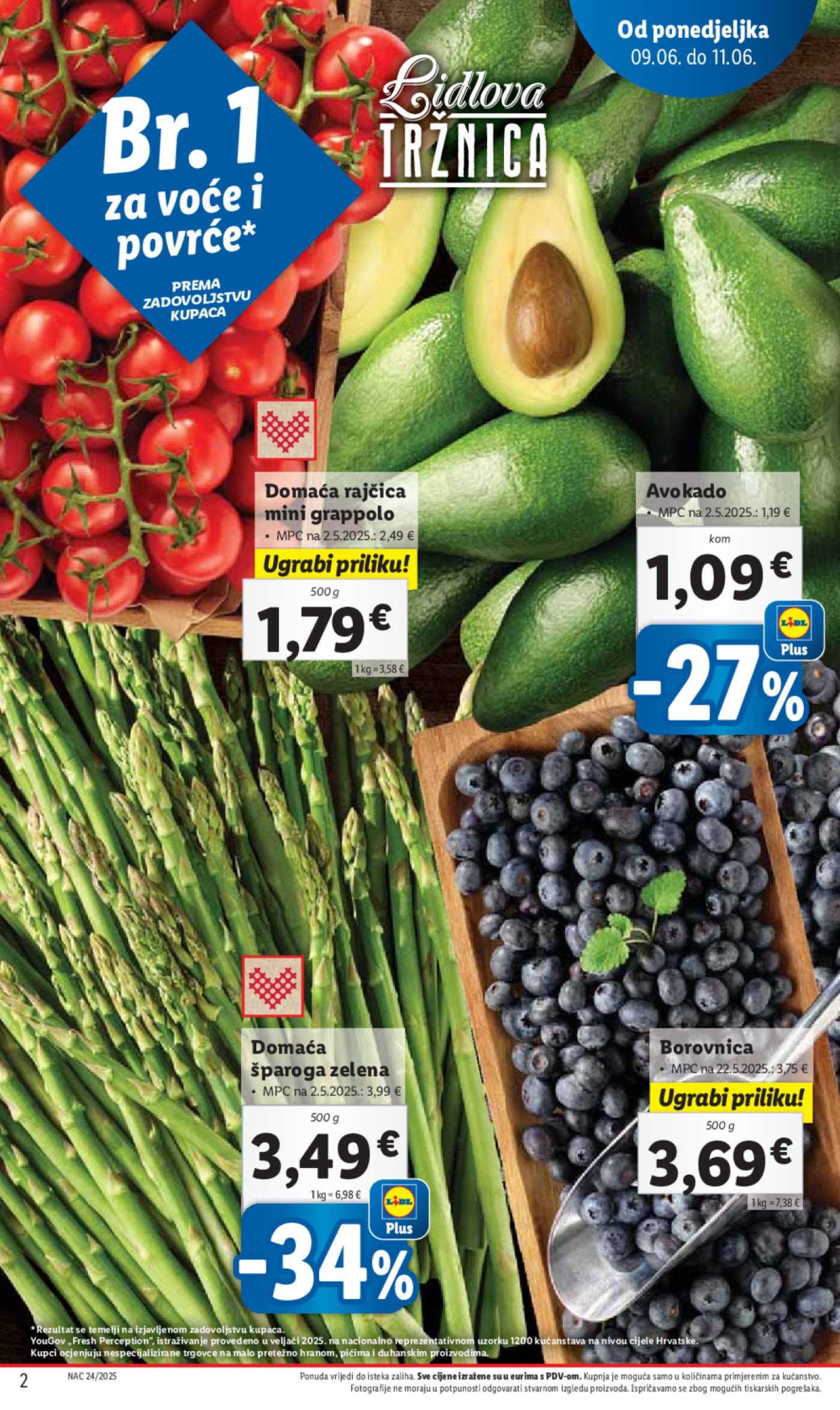 Lidl super ponuda od ponedjeljka 09.06. - 15.06.2025.2025.