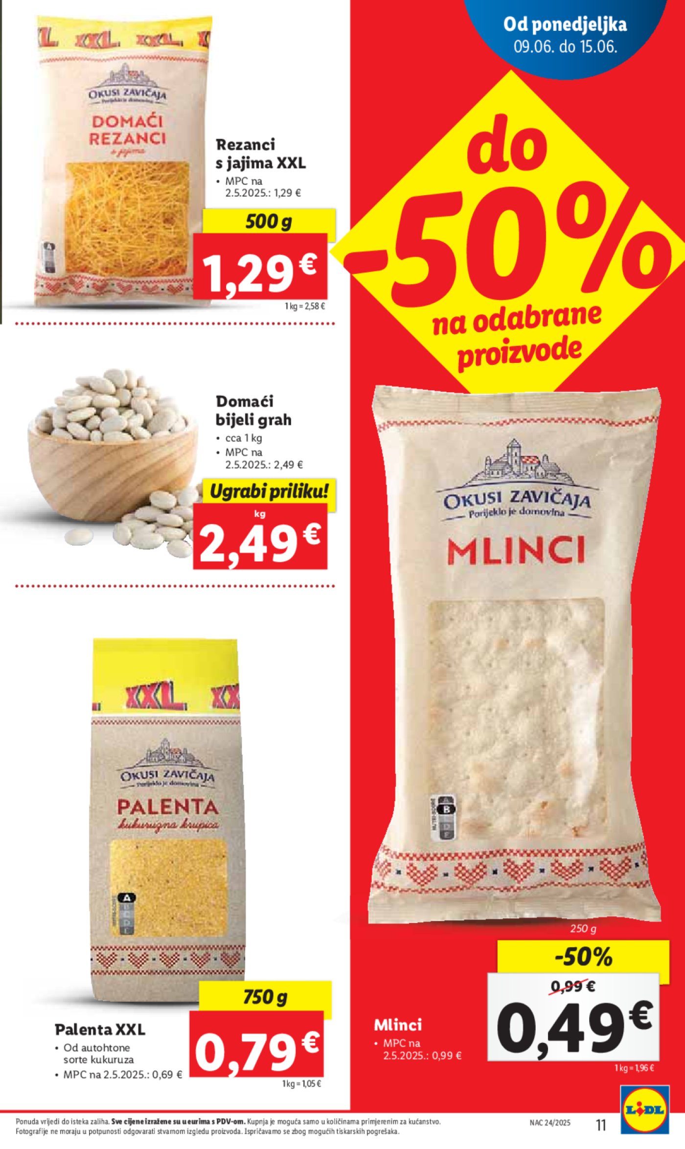 Lidl super ponuda od ponedjeljka 09.06. - 15.06.2025.2025.