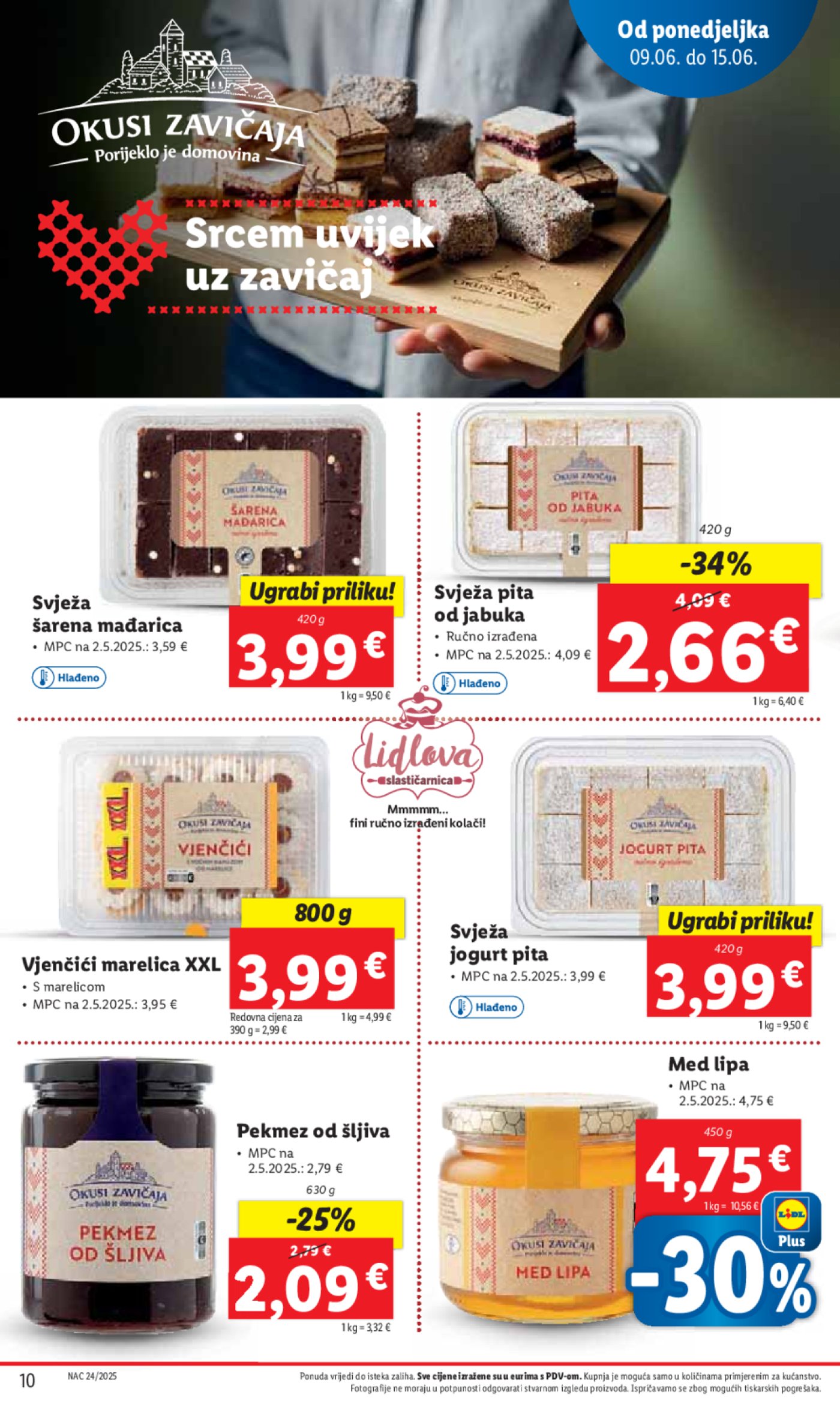 Lidl super ponuda od ponedjeljka 09.06. - 15.06.2025.2025.
