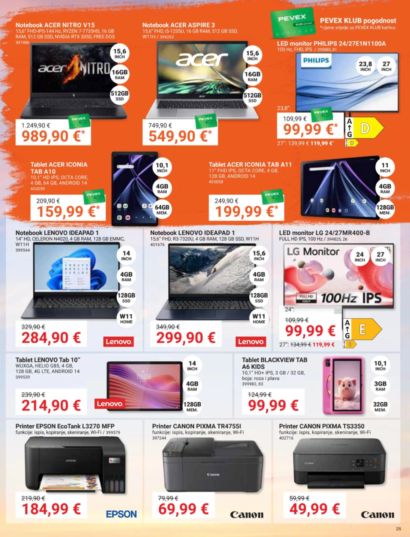 Pevex katalog Akcija 29.05.-23.06.2025.