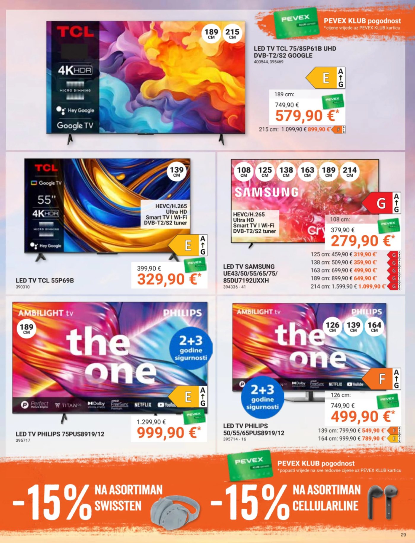 Pevex katalog Akcija 29.05.-23.06.2025.