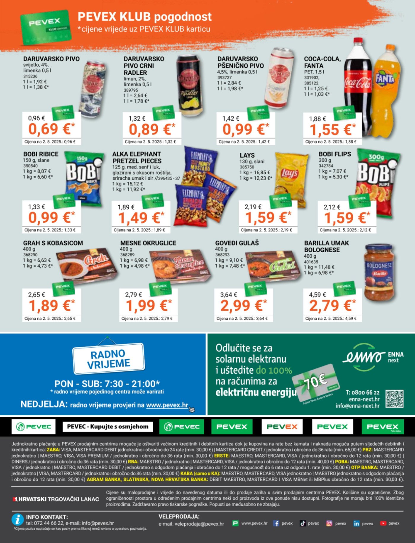 Pevex katalog Akcija 29.05.-23.06.2025.