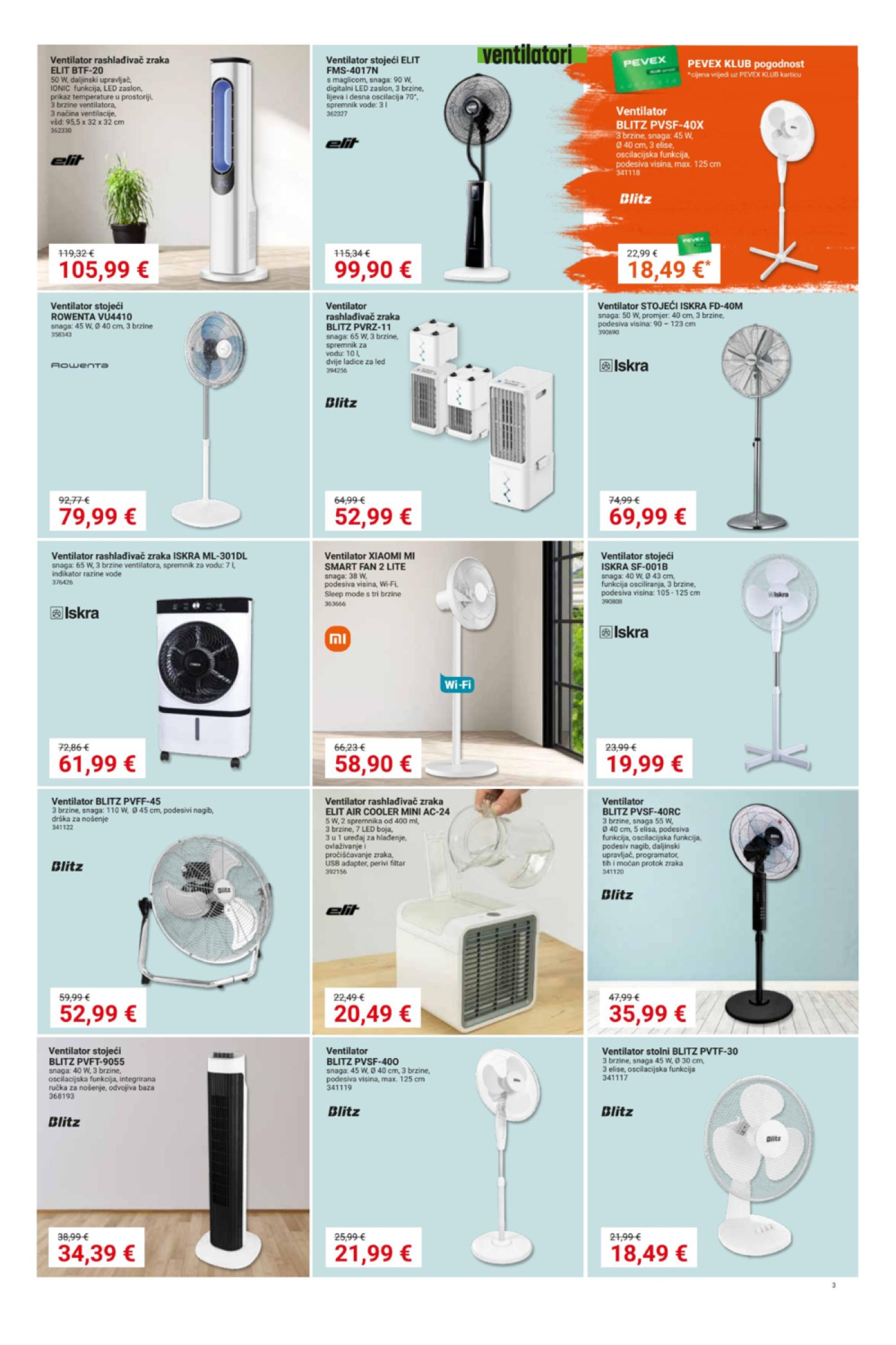 Pevex katalog Vrući dani 29.05.-23.06.2025.