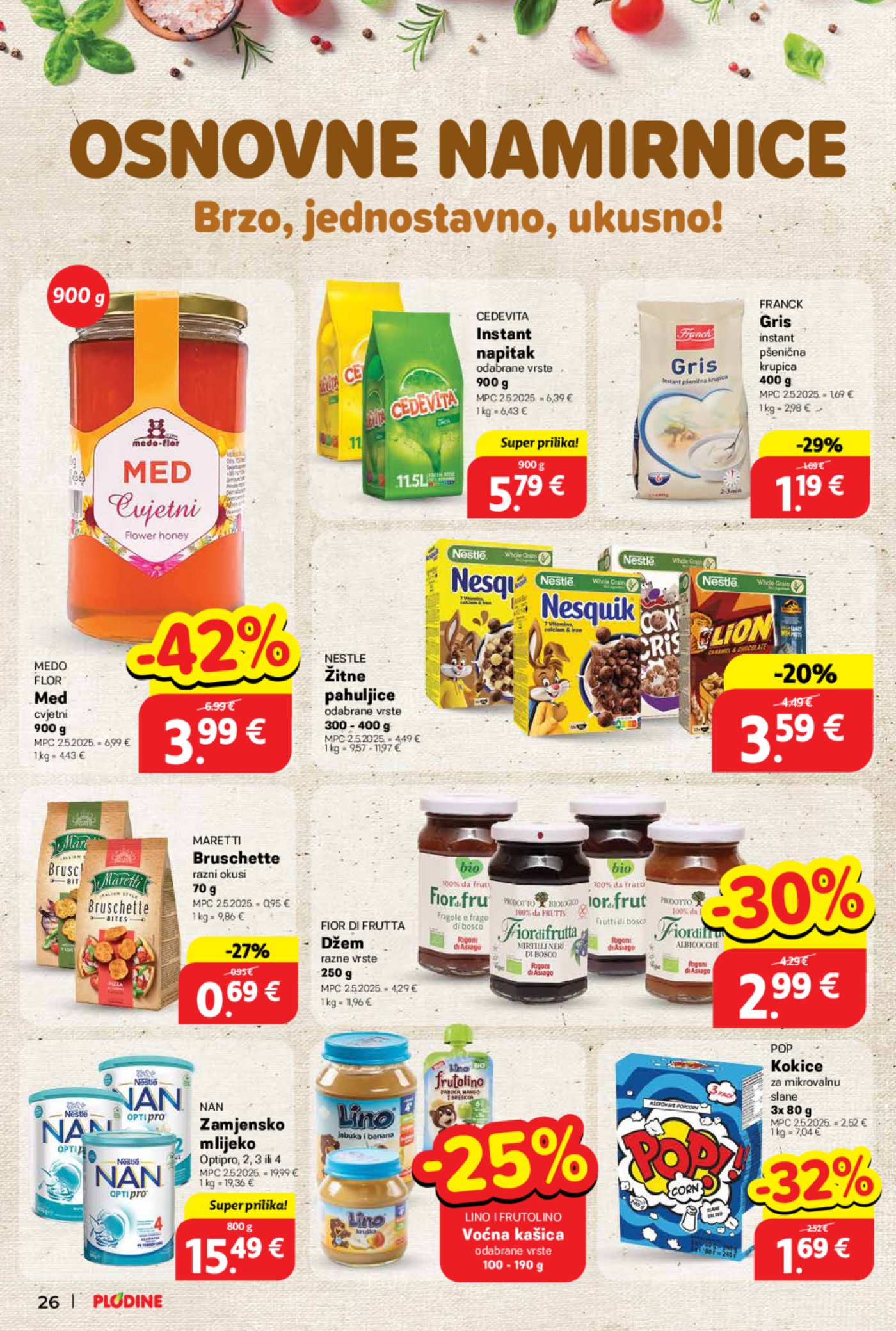 Plodine katalog Akcija 04.06.-10.06.2025.