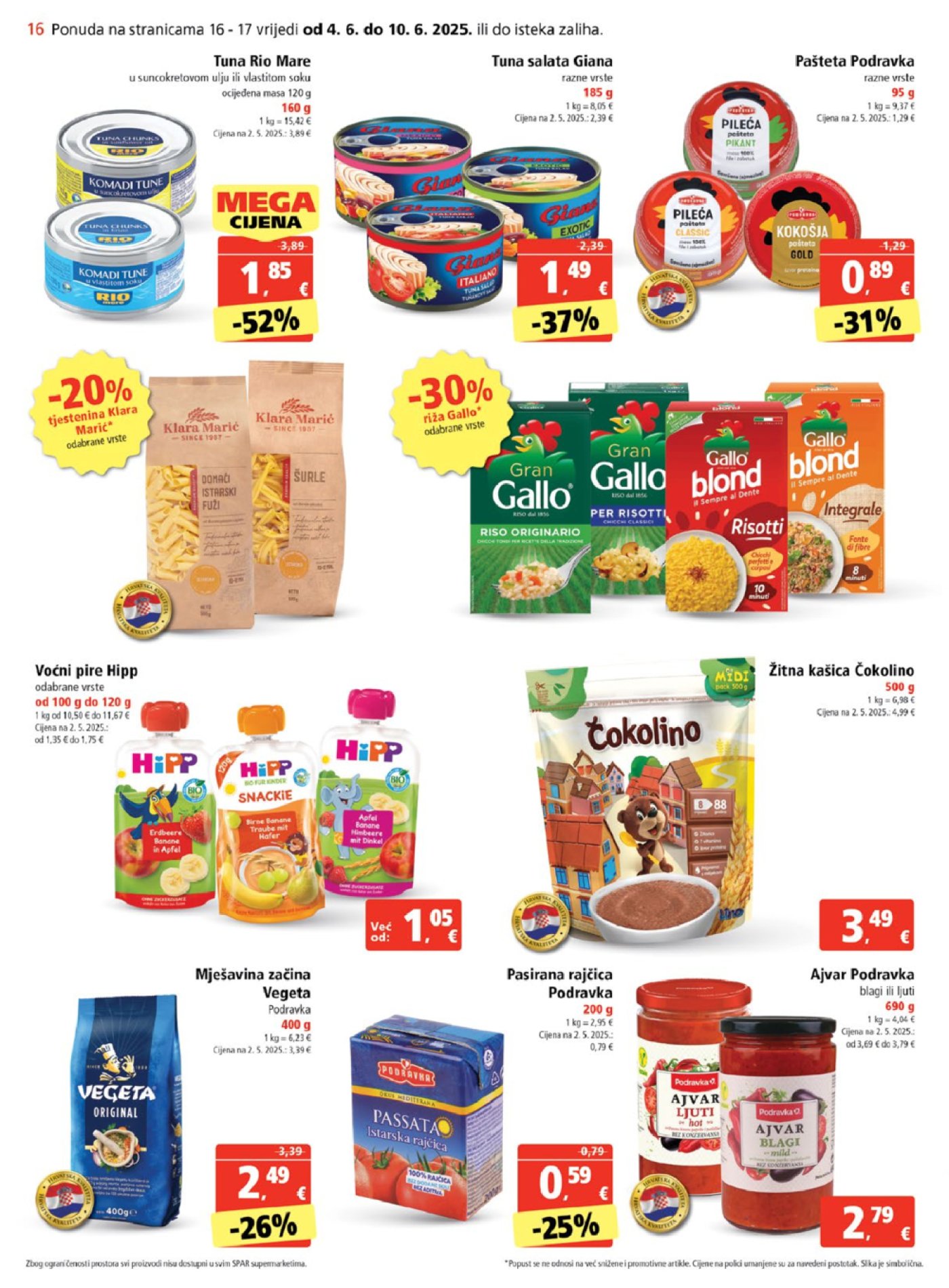 SPAR katalog akcija 04.06.-10.06.2025.