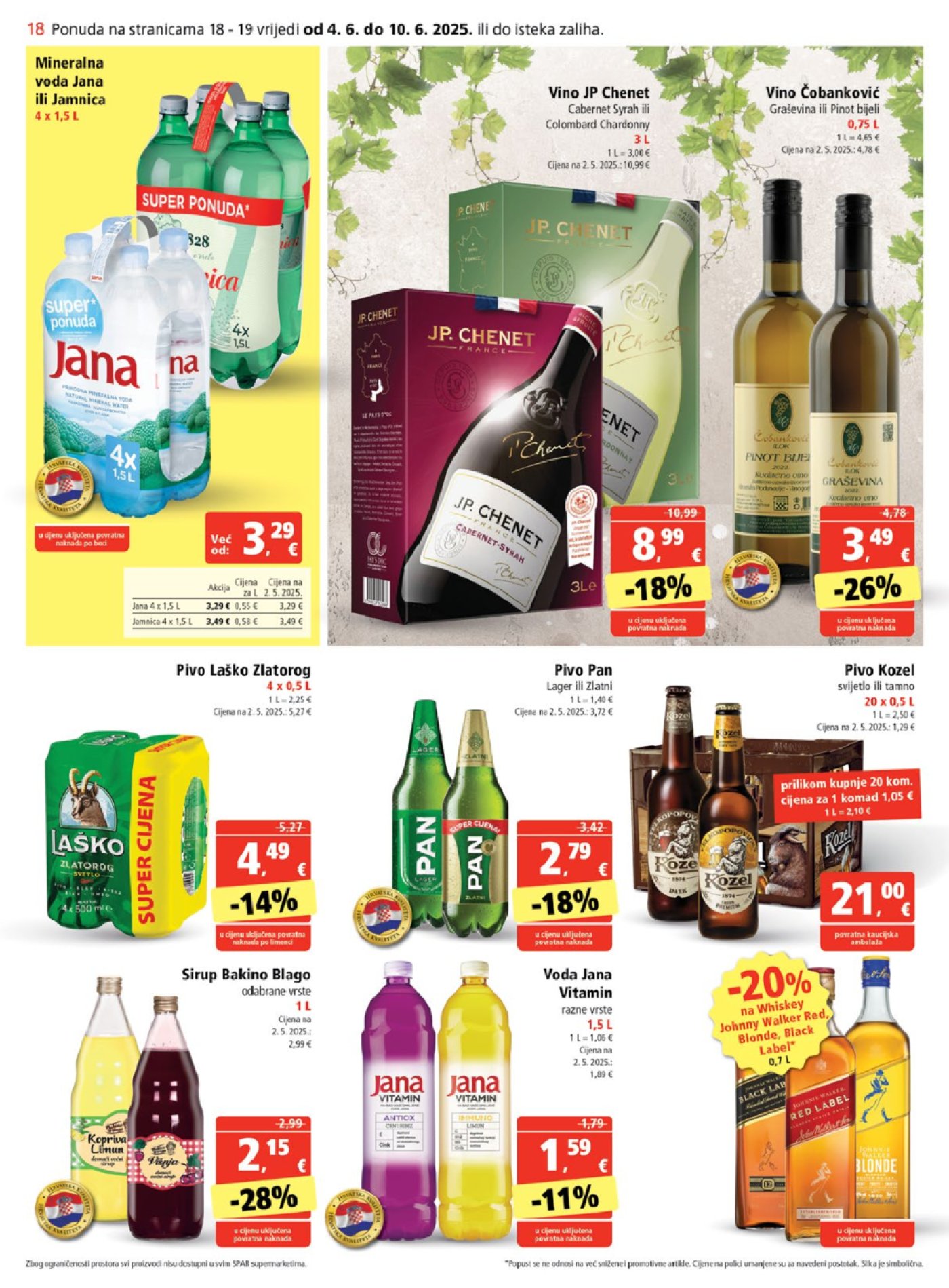 SPAR katalog akcija 04.06.-10.06.2025.