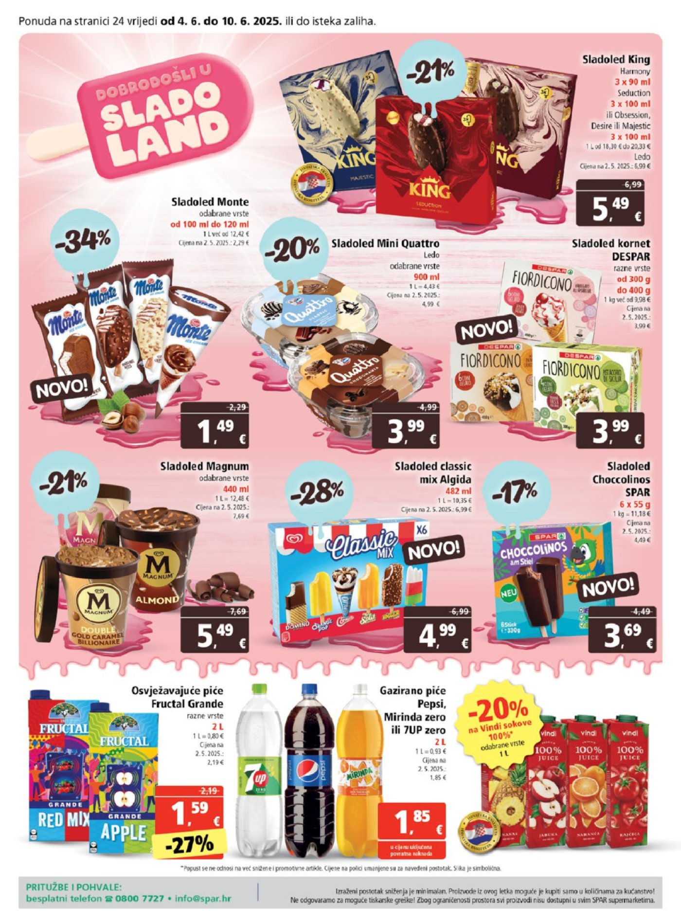 SPAR katalog akcija 04.06.-10.06.2025.