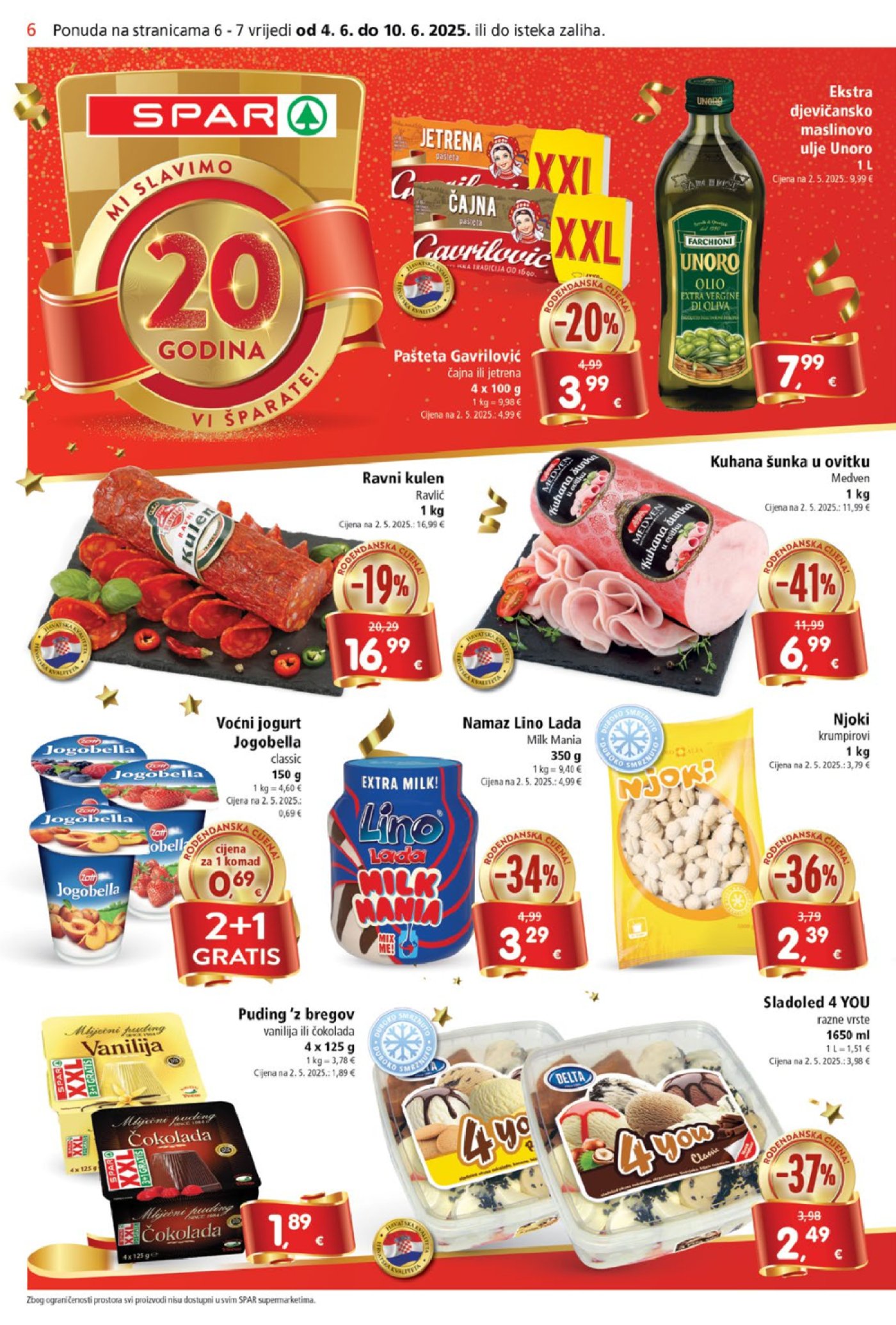 SPAR katalog akcija 04.06.-10.06.2025.