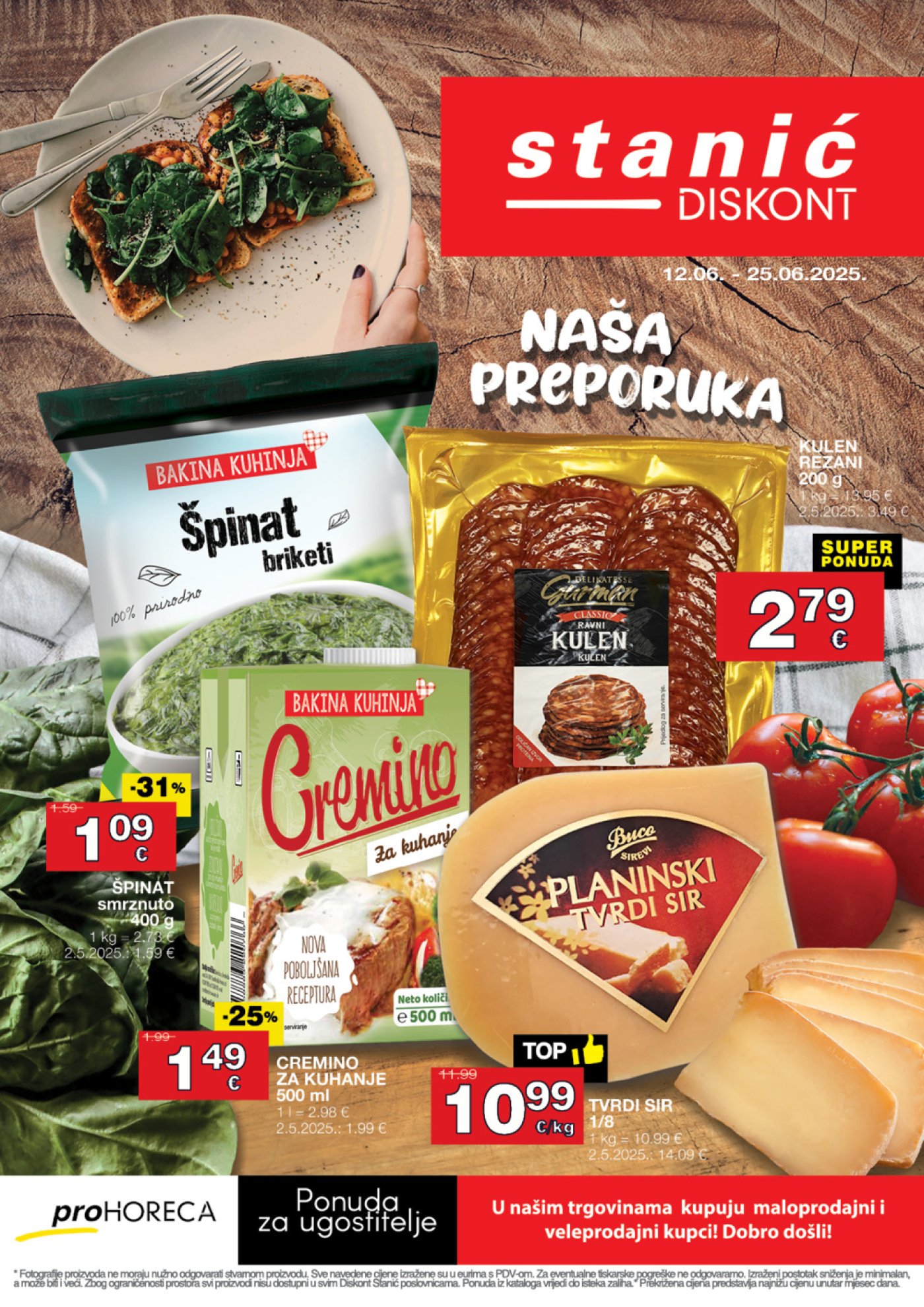 Diskont Stanić katalog Akcija 12.06.-25.06.2025.