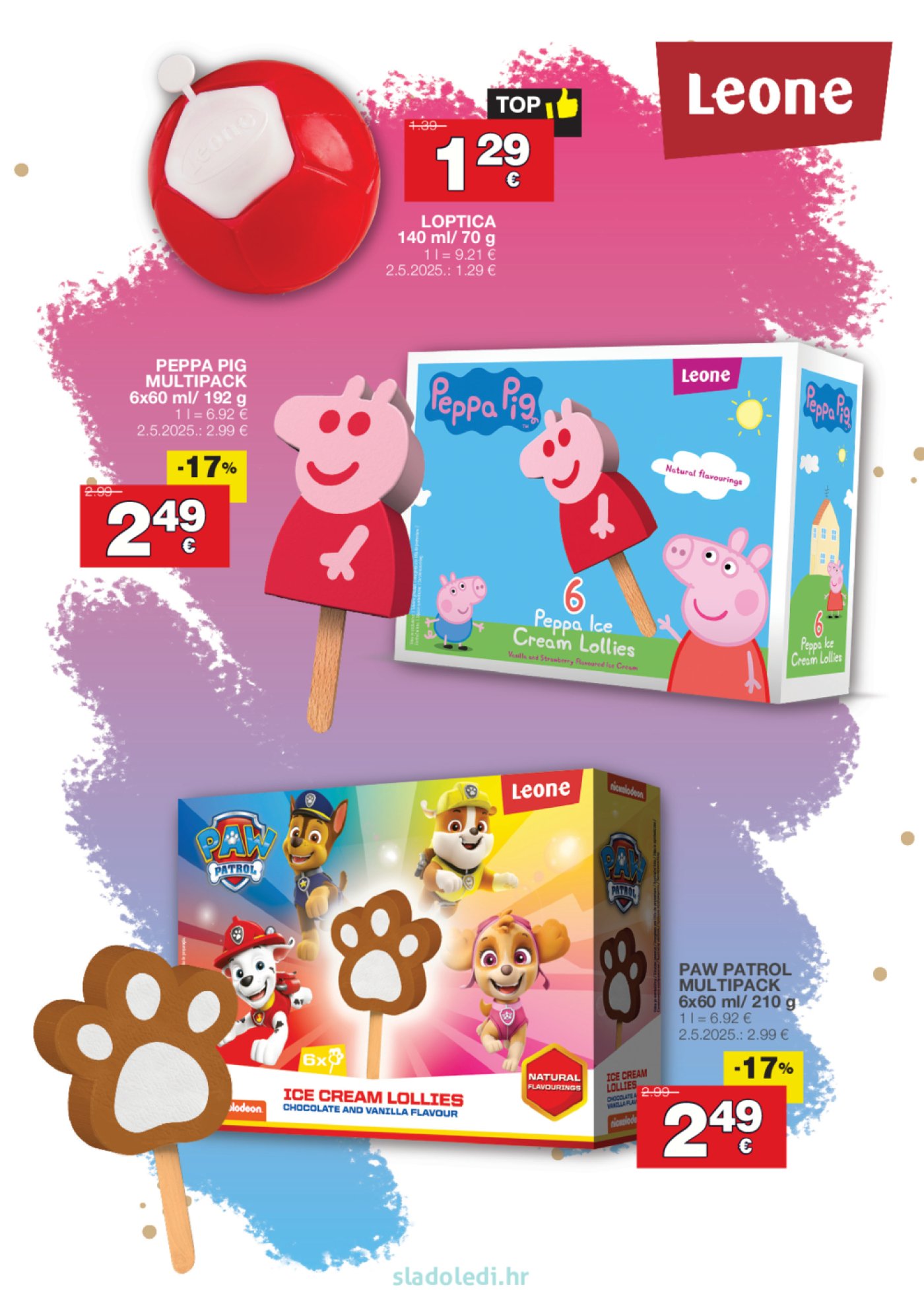 Diskont Stanić Sladoledi 20.06.-20.07.2025.