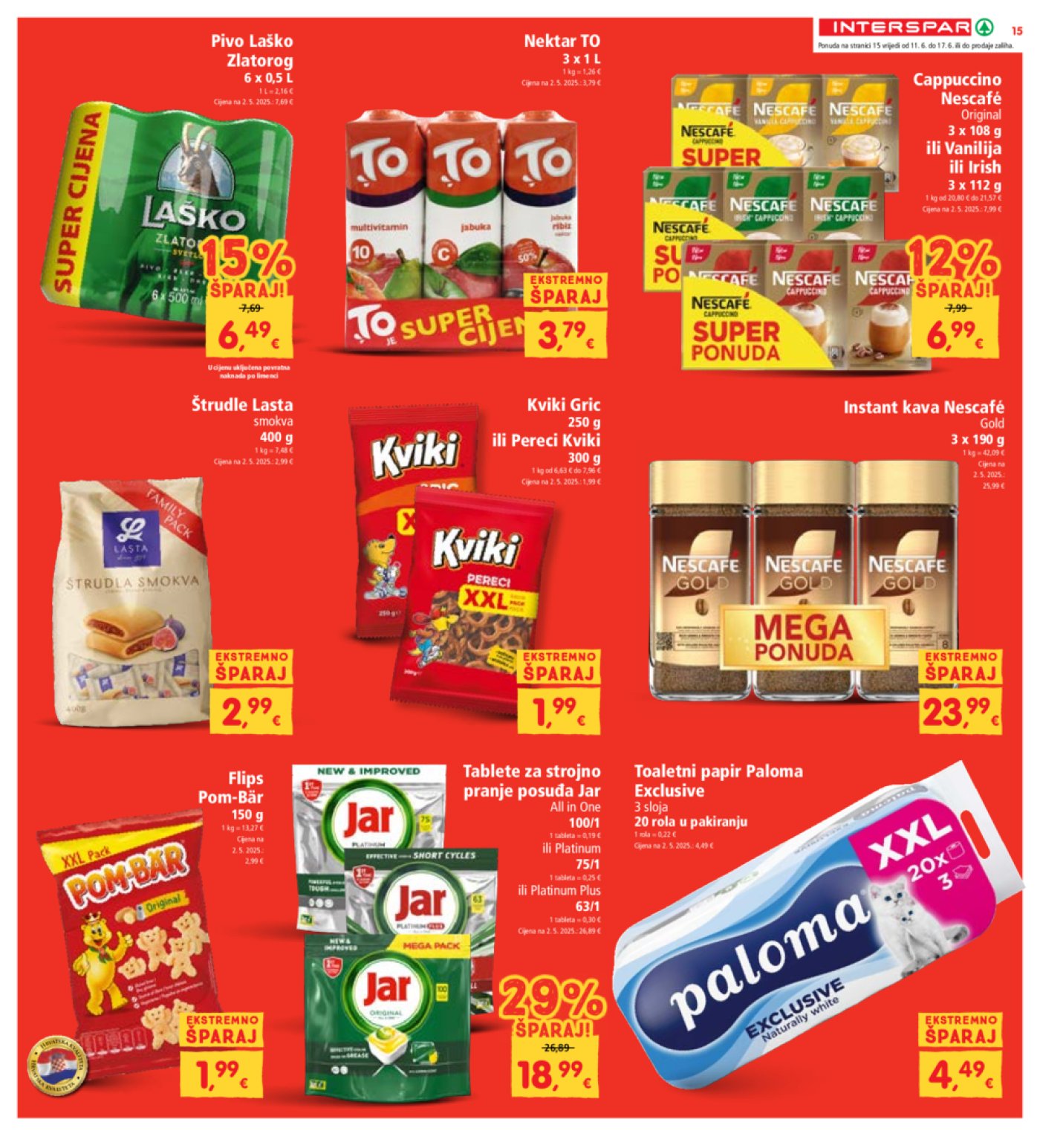 INTERSPAR katalog Akcija 11.06.-17.06.2025.