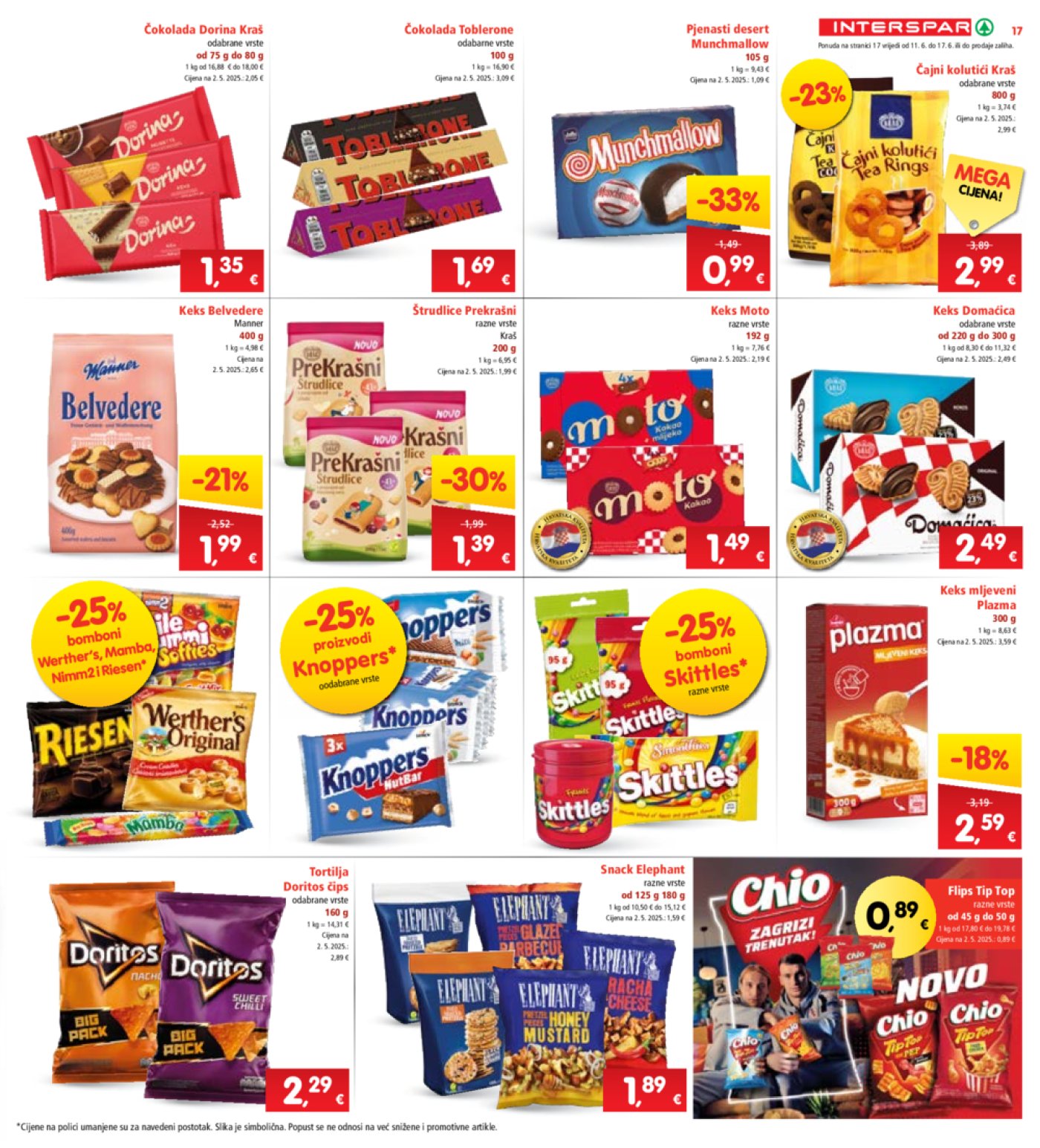 INTERSPAR katalog Akcija 11.06.-17.06.2025.