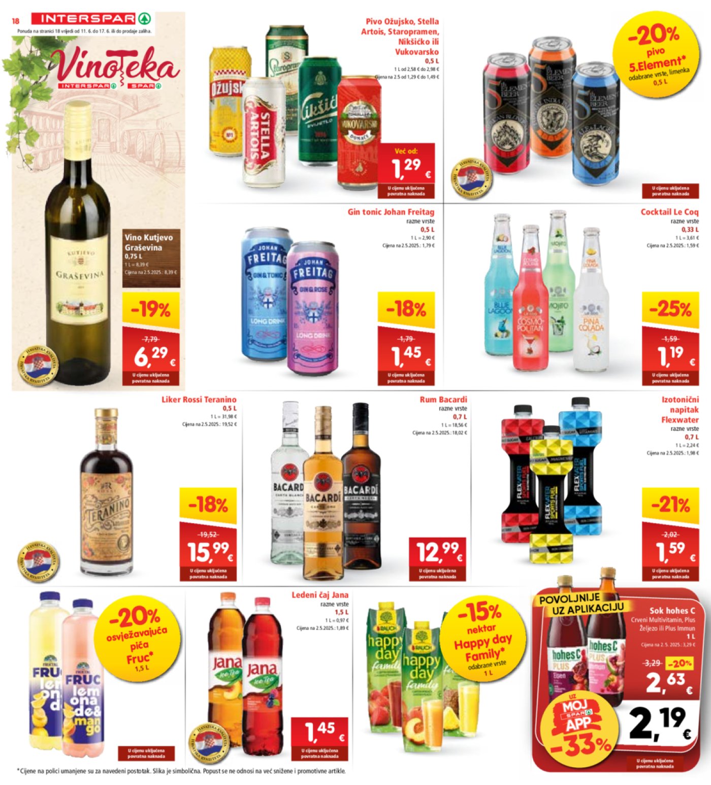 INTERSPAR katalog Akcija 11.06.-17.06.2025.