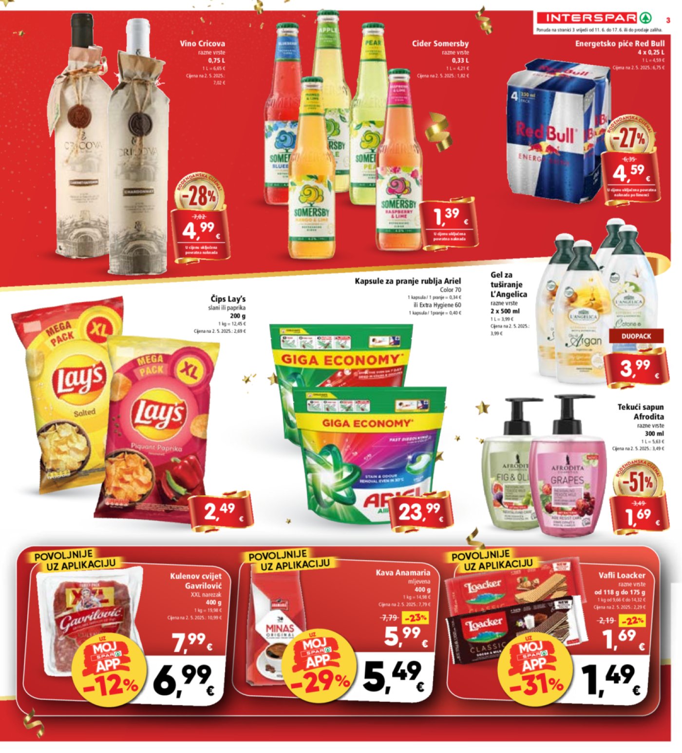 INTERSPAR katalog Akcija 11.06.-17.06.2025.