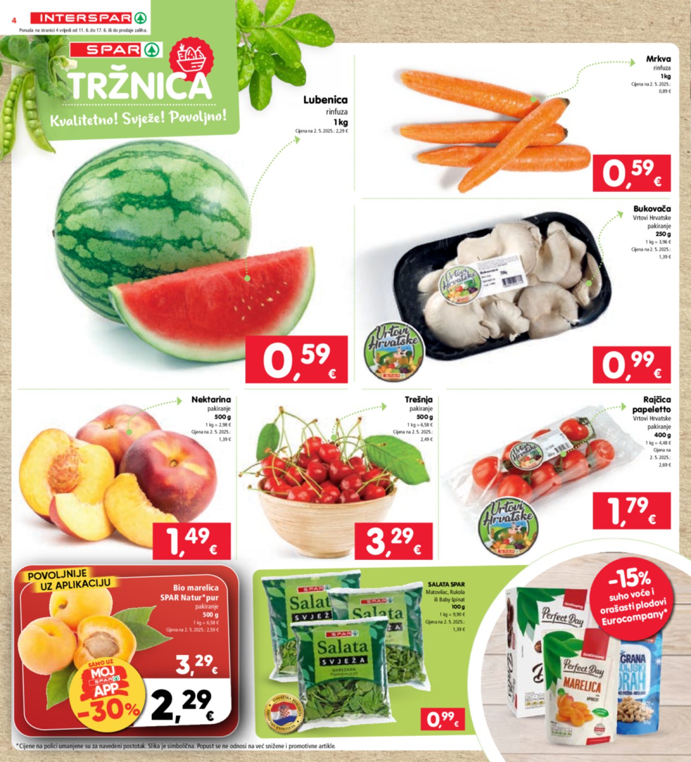 INTERSPAR katalog Akcija 11.06.-17.06.2025.