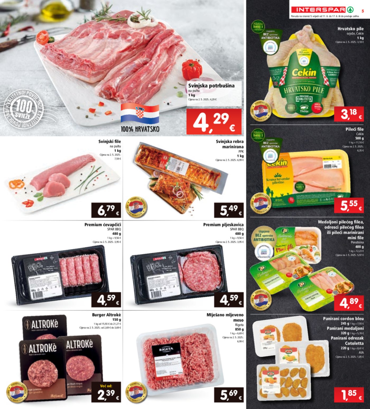 INTERSPAR katalog Akcija 11.06.-17.06.2025.