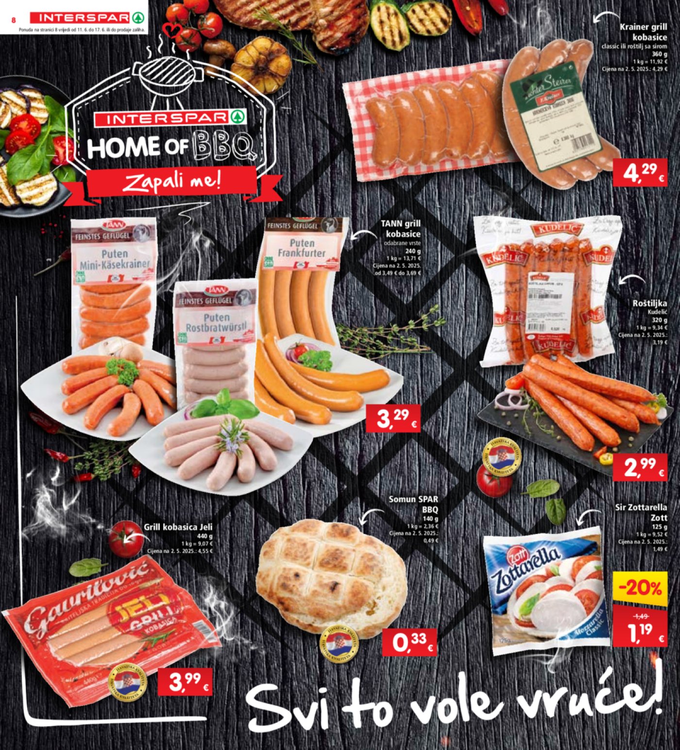 INTERSPAR katalog Akcija 11.06.-17.06.2025.