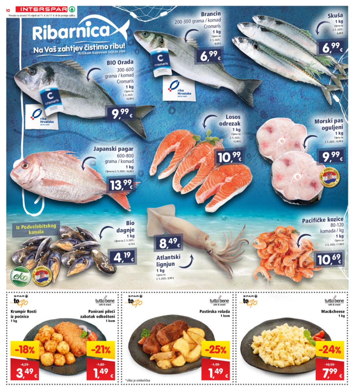 INTERSPAR katalog Akcija 11.06.-17.06.2025.