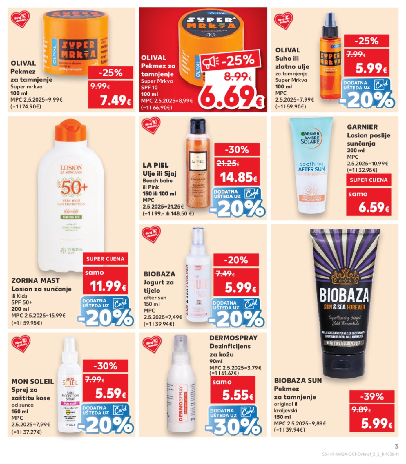 Kaufland katalog Kaufland marke 11.06.-17.06.2025. Odabrane poslovnice