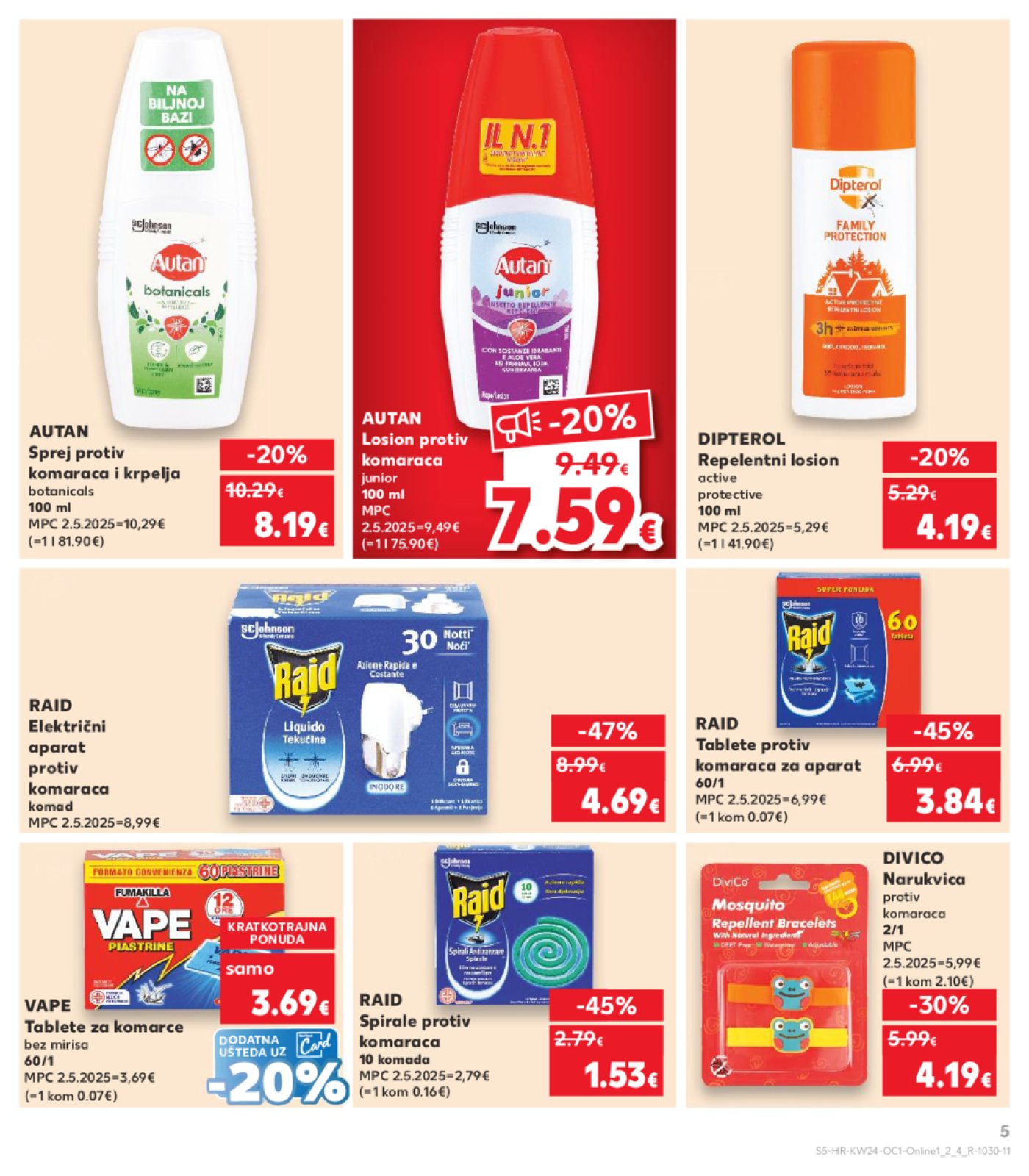 Kaufland katalog Kaufland marke 11.06.-17.06.2025. Odabrane poslovnice