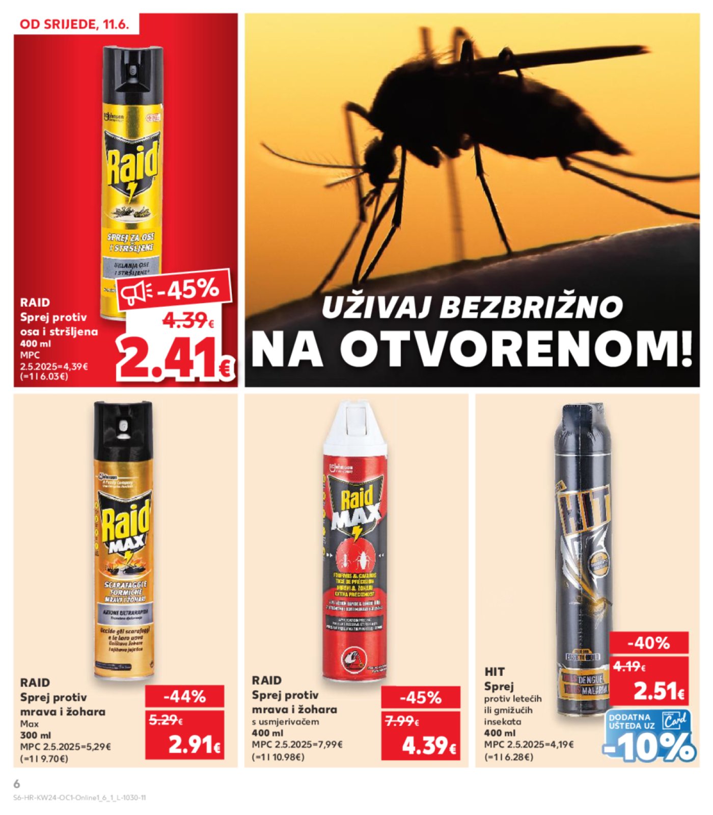 Kaufland katalog Kaufland marke 11.06.-17.06.2025. Odabrane poslovnice