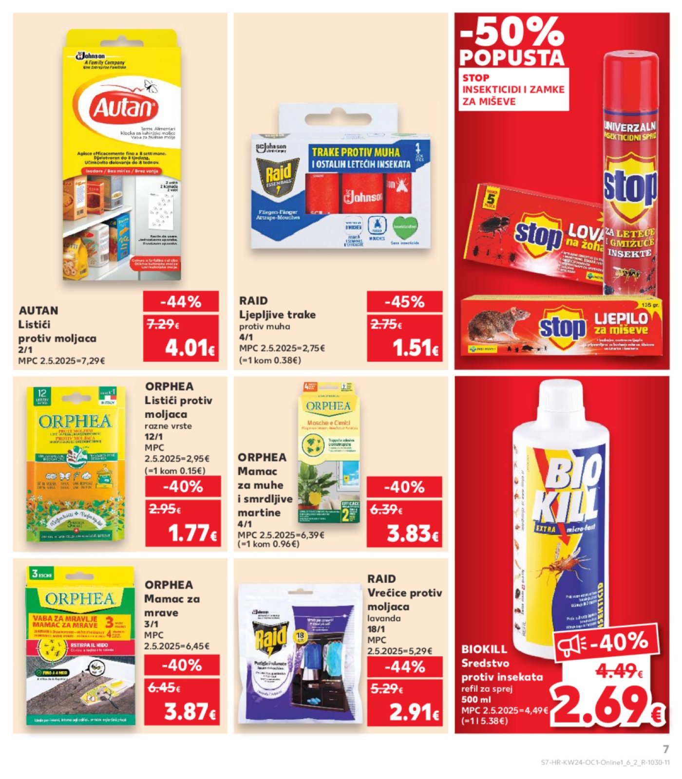 Kaufland katalog Kaufland marke 11.06.-17.06.2025. Odabrane poslovnice