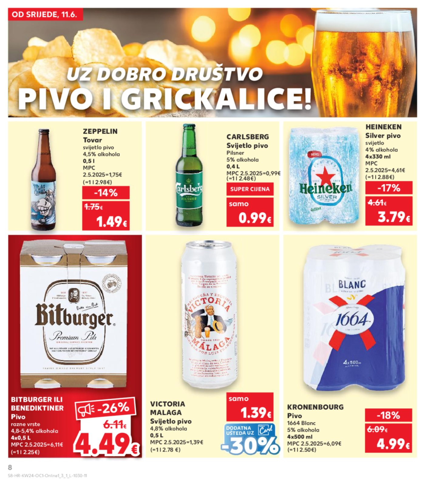 Kaufland katalog Kaufland marke 11.06.-17.06.2025. Odabrane poslovnice
