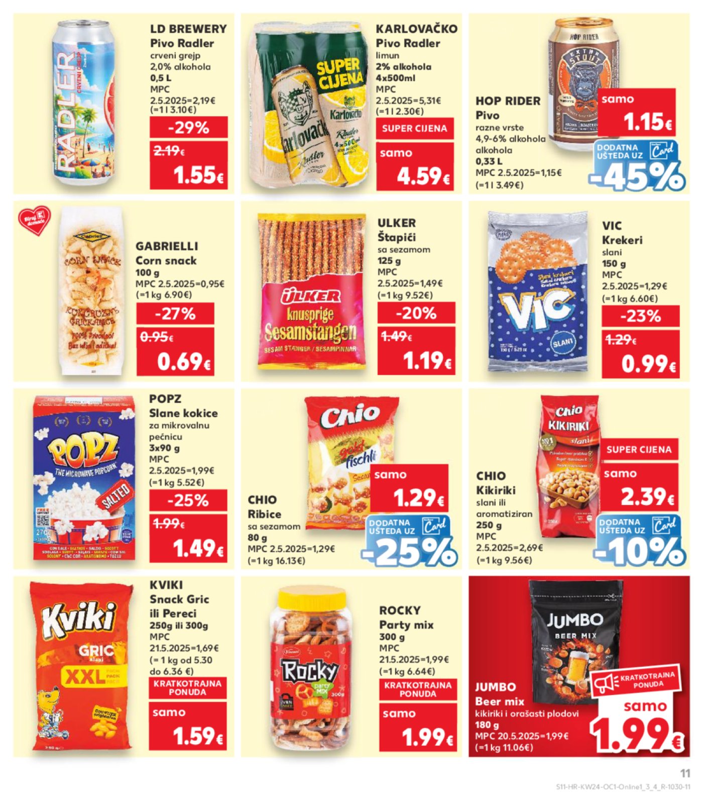 Kaufland katalog Kaufland marke 11.06.-17.06.2025. Odabrane poslovnice