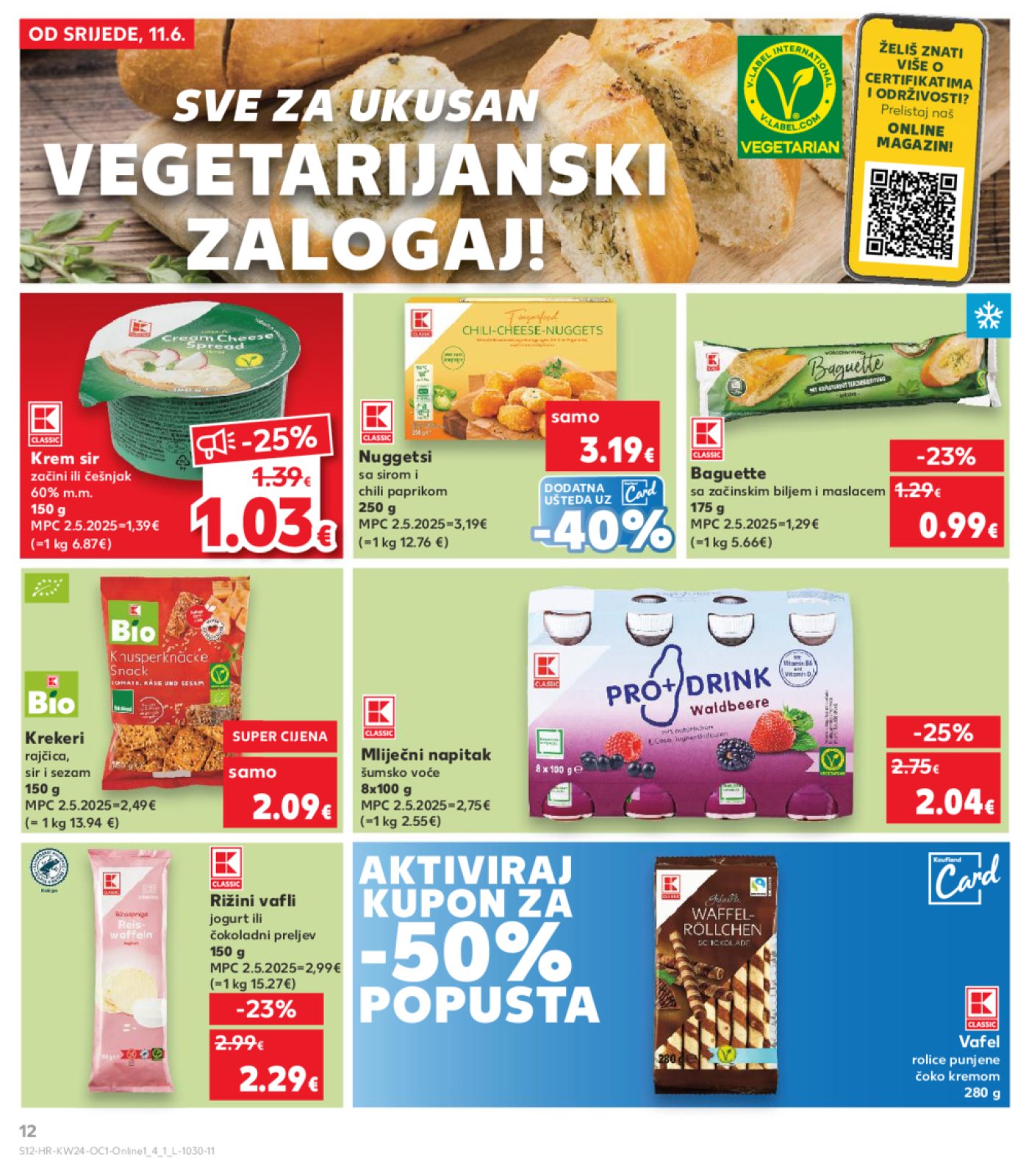Kaufland katalog Kaufland marke 11.06.-17.06.2025. Odabrane poslovnice