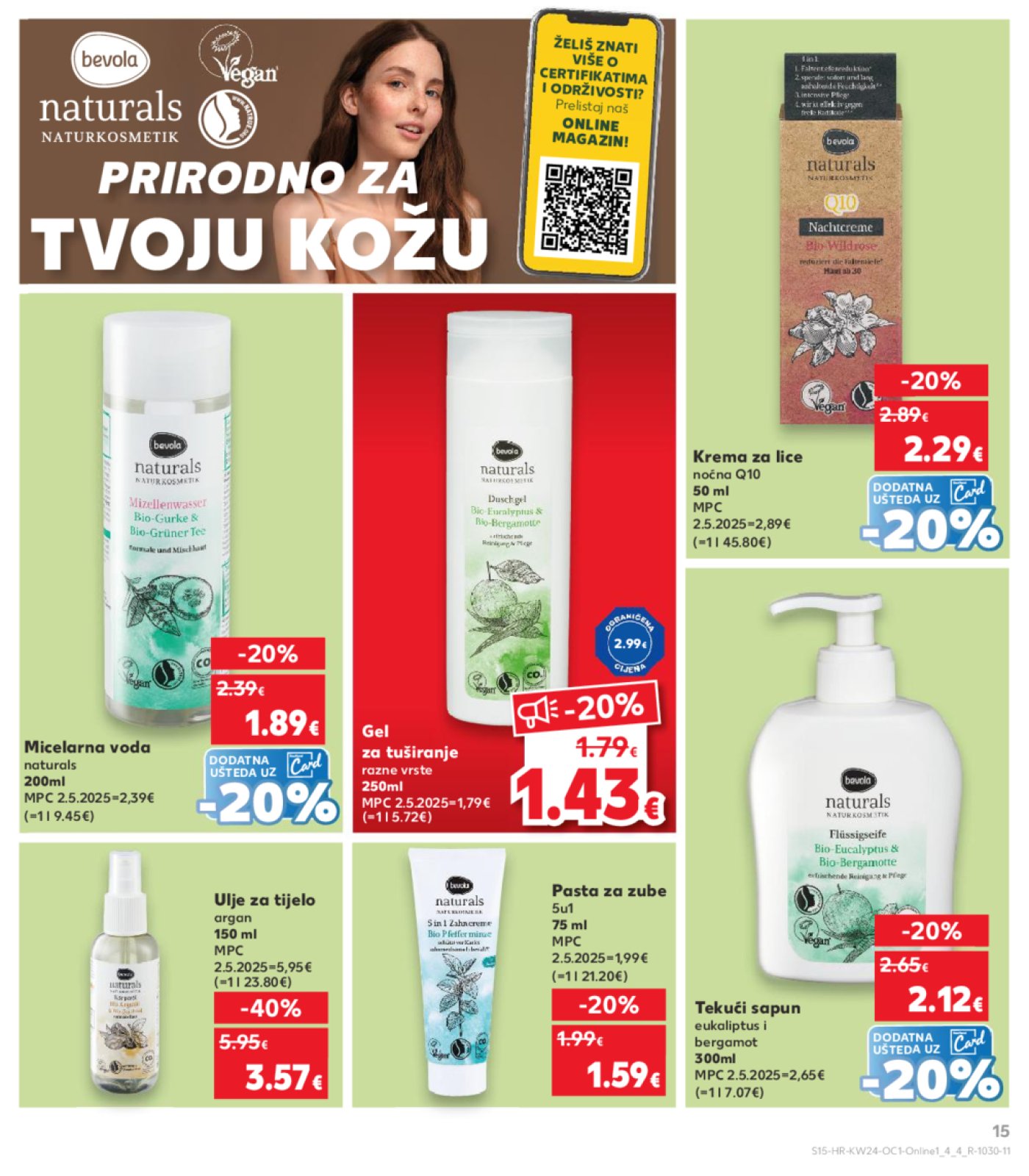 Kaufland katalog Kaufland marke 11.06.-17.06.2025. Odabrane poslovnice