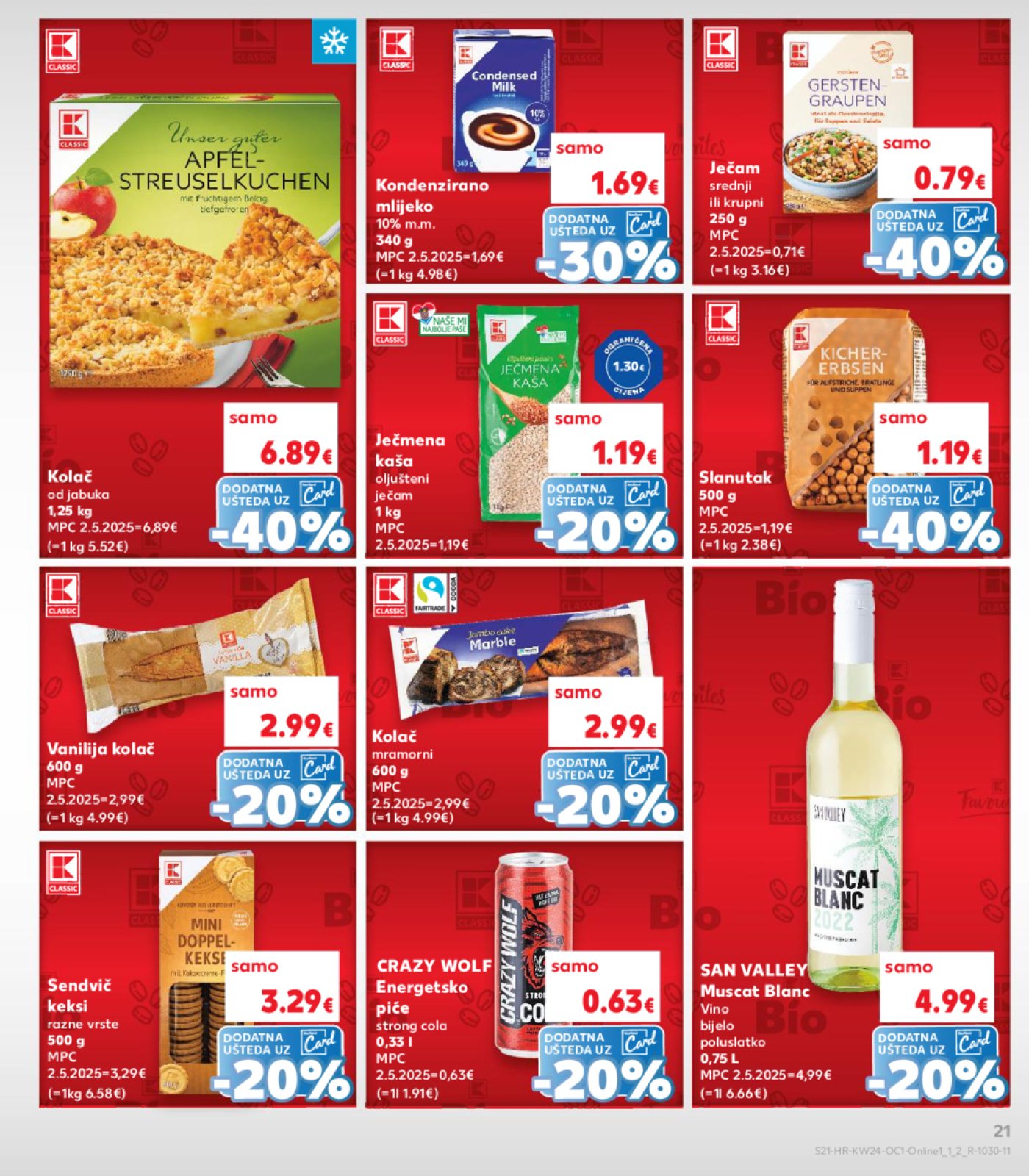 Kaufland katalog Kaufland marke 11.06.-17.06.2025. Odabrane poslovnice