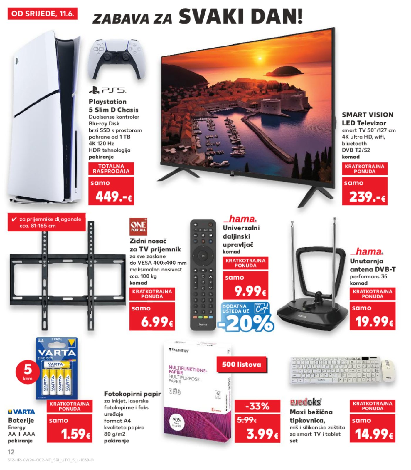 Kaufland katalog Neprehrambenih proizvoda 11.06.-17.06.2025. Odabrane poslovnice