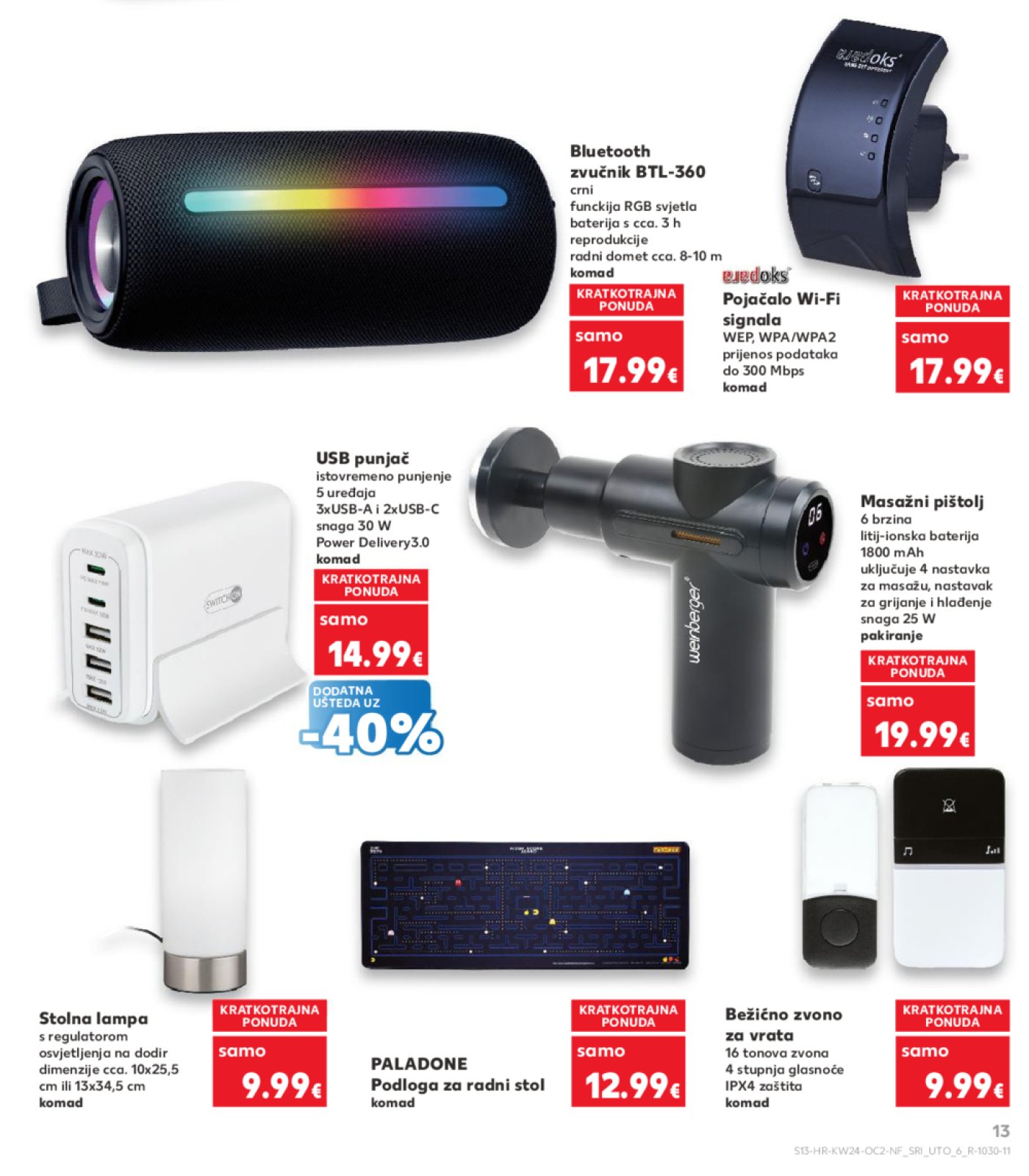 Kaufland katalog Neprehrambenih proizvoda 11.06.-17.06.2025. Odabrane poslovnice