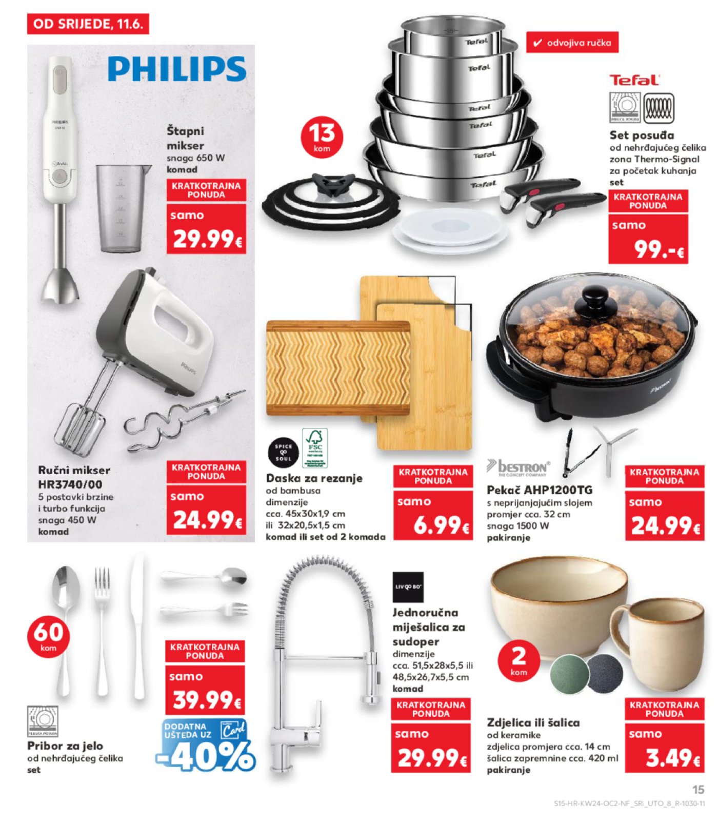 Kaufland katalog Neprehrambenih proizvoda 11.06.-17.06.2025. Odabrane poslovnice