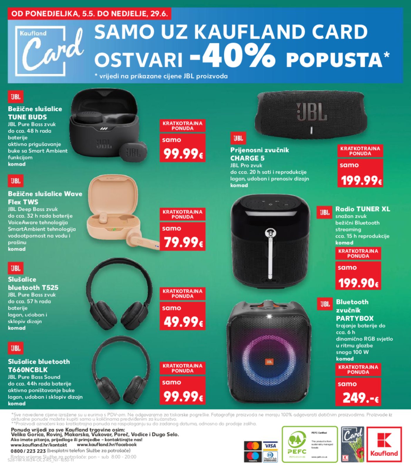 Kaufland katalog Neprehrambenih proizvoda 11.06.-17.06.2025. Odabrane poslovnice