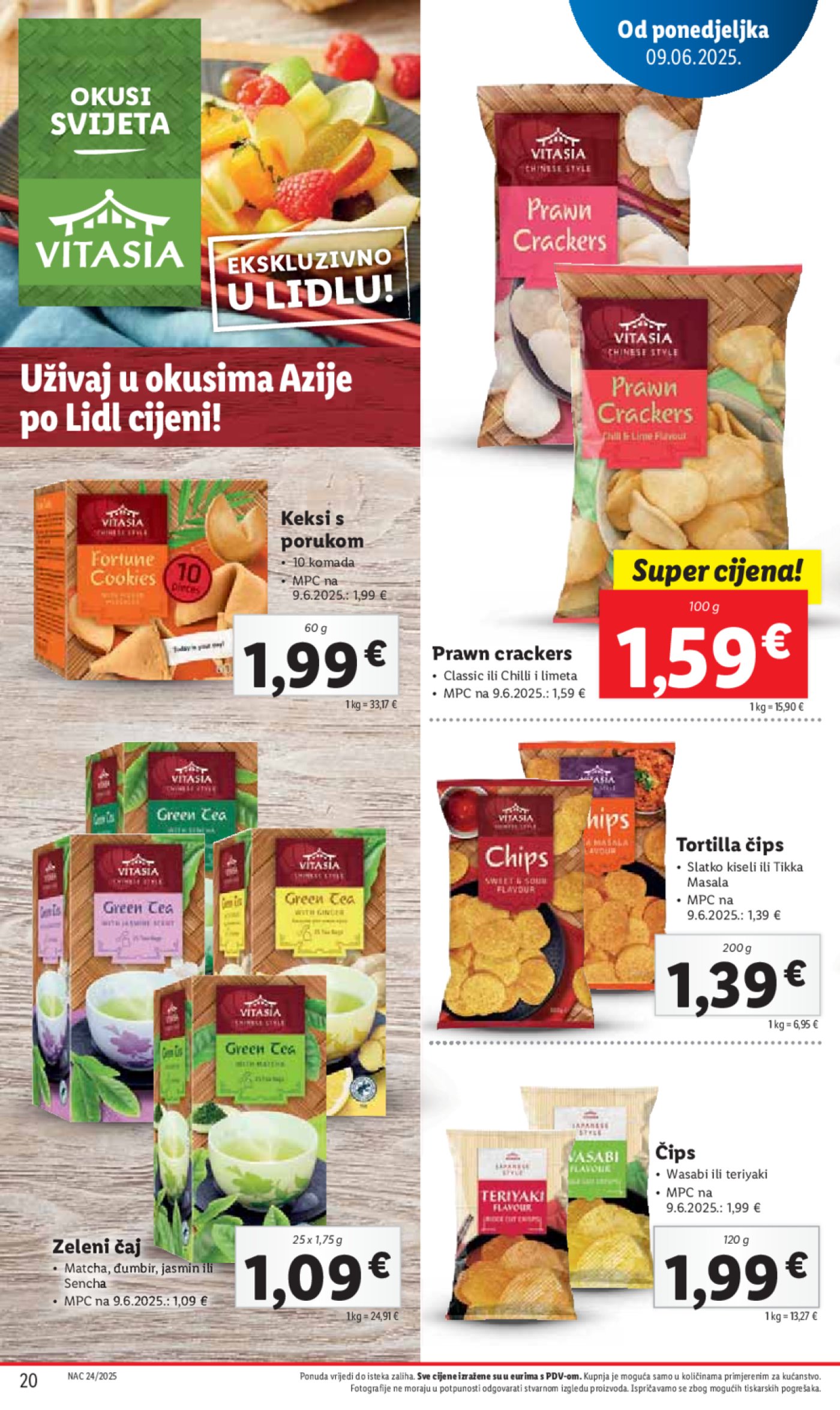Lidl super ponuda od ponedjeljka 09.06. - 15.06.2025.2025.