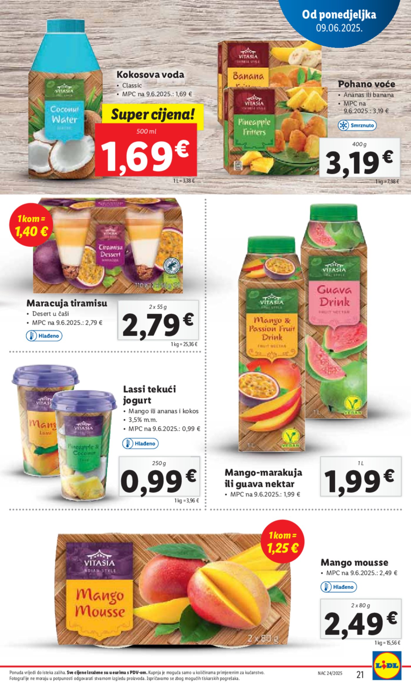 Lidl super ponuda od ponedjeljka 09.06. - 15.06.2025.2025.