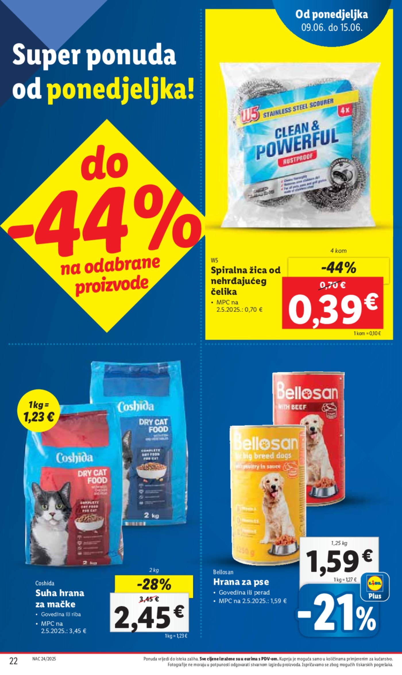 Lidl super ponuda od ponedjeljka 09.06. - 15.06.2025.2025.