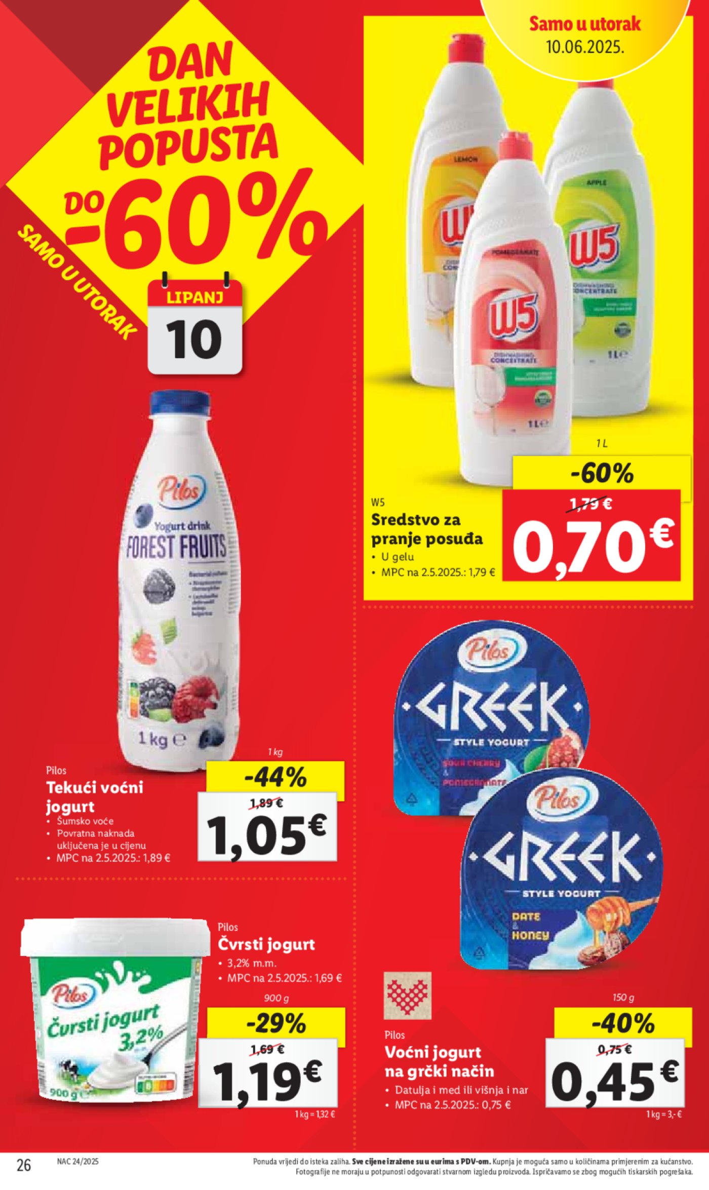Lidl super ponuda od ponedjeljka 09.06. - 15.06.2025.2025.