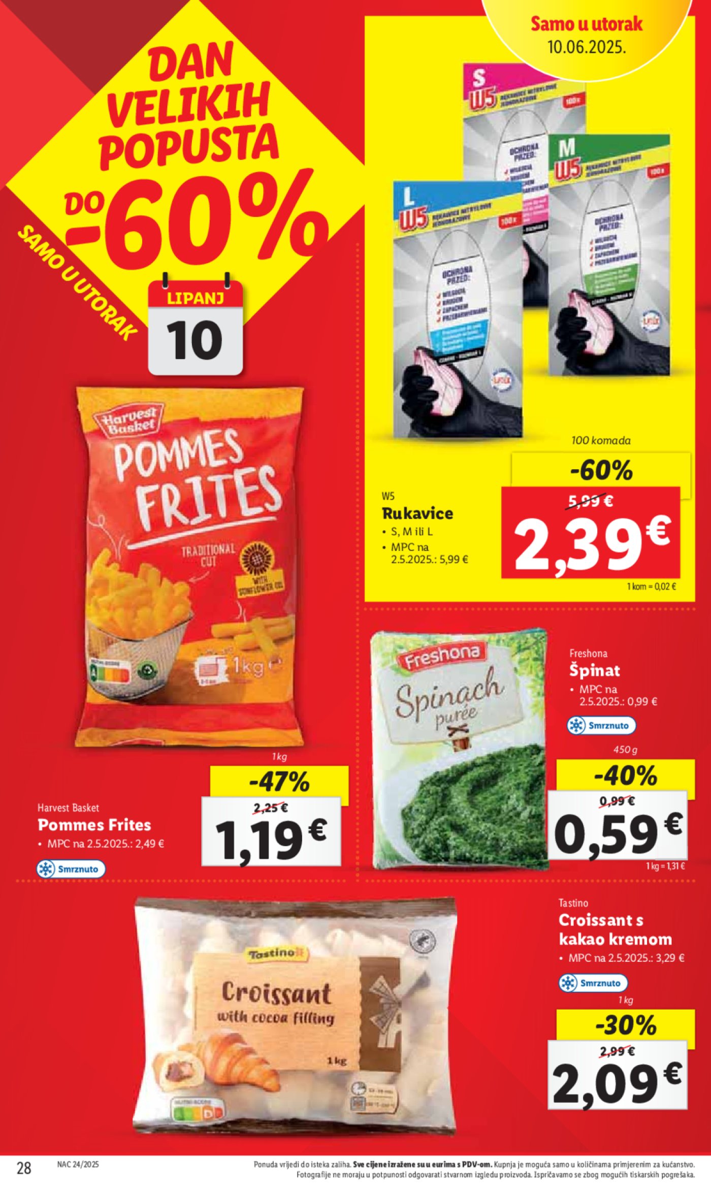 Lidl super ponuda od ponedjeljka 09.06. - 15.06.2025.2025.