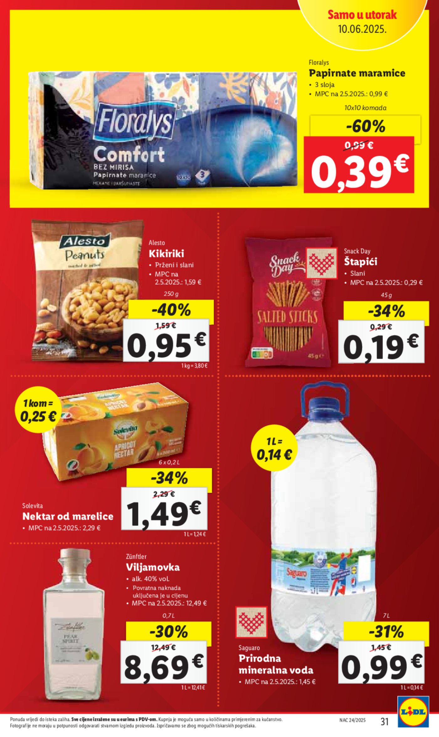 Lidl super ponuda od ponedjeljka 09.06. - 15.06.2025.2025.