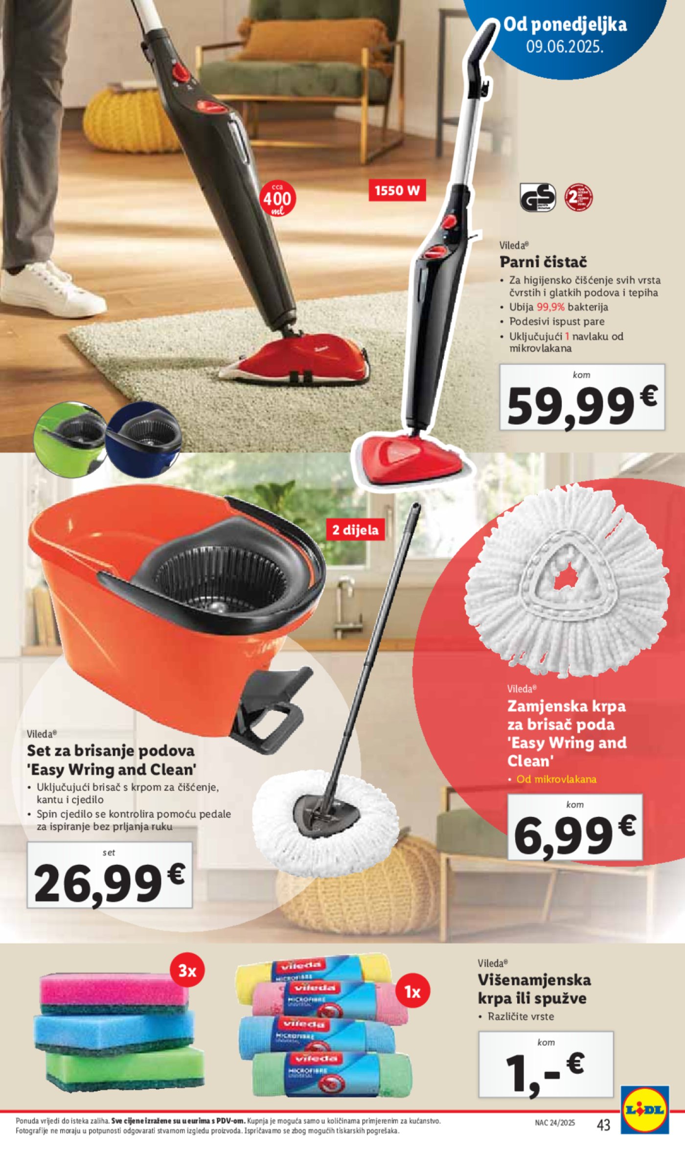 Lidl super ponuda od ponedjeljka 09.06. - 15.06.2025.2025.