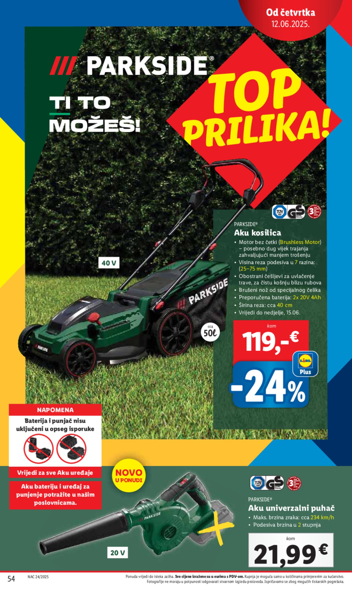 Lidl super ponuda od ponedjeljka 09.06. - 15.06.2025.2025.