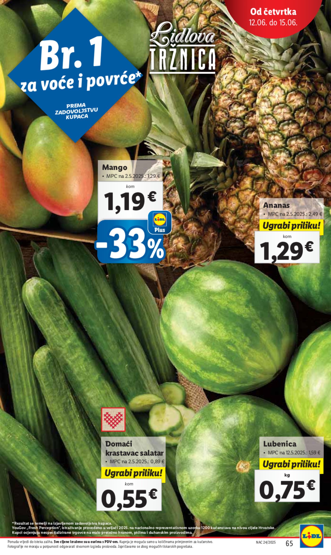 Lidl super ponuda od ponedjeljka 09.06. - 15.06.2025.2025.