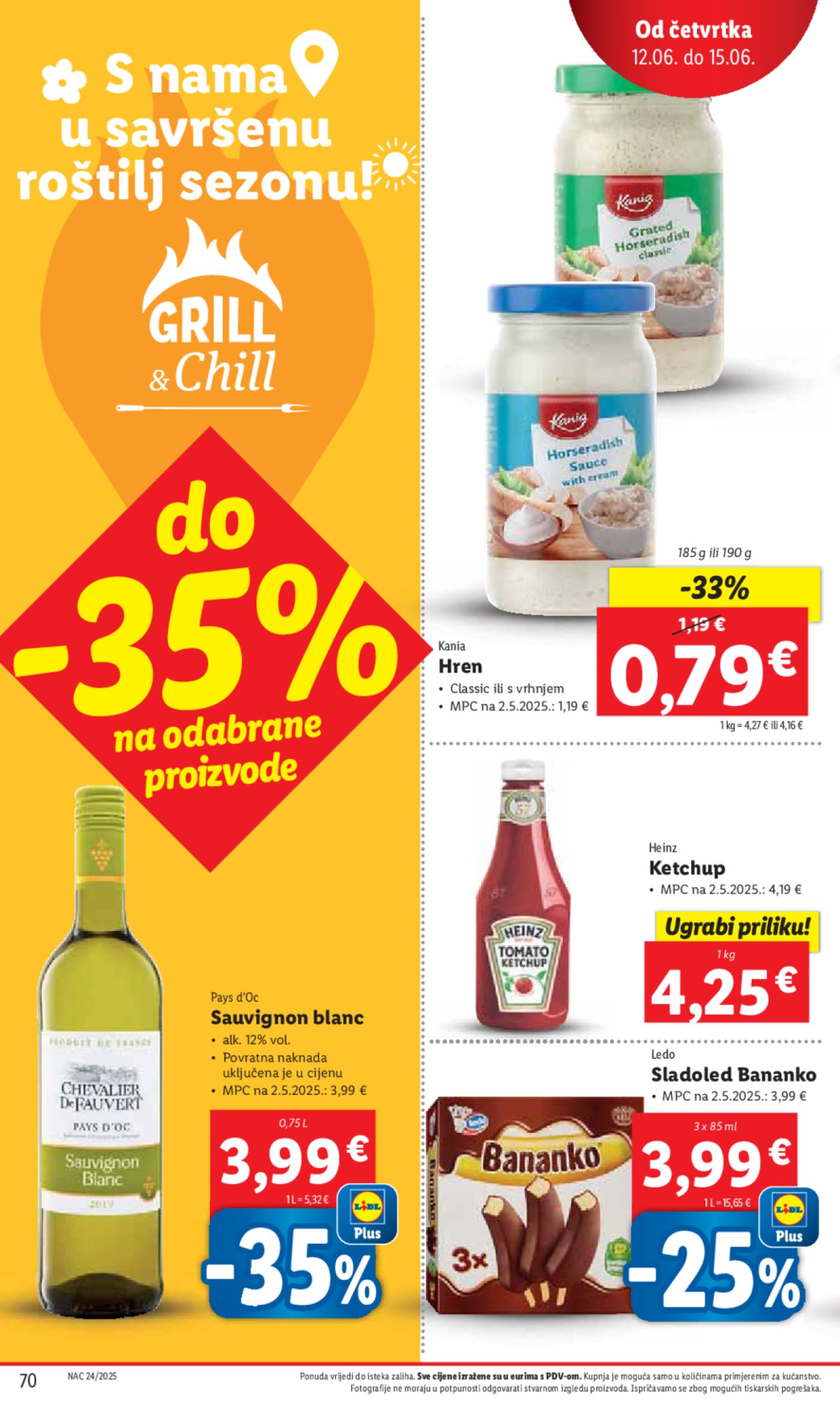 Lidl super ponuda od ponedjeljka 09.06. - 15.06.2025.2025.